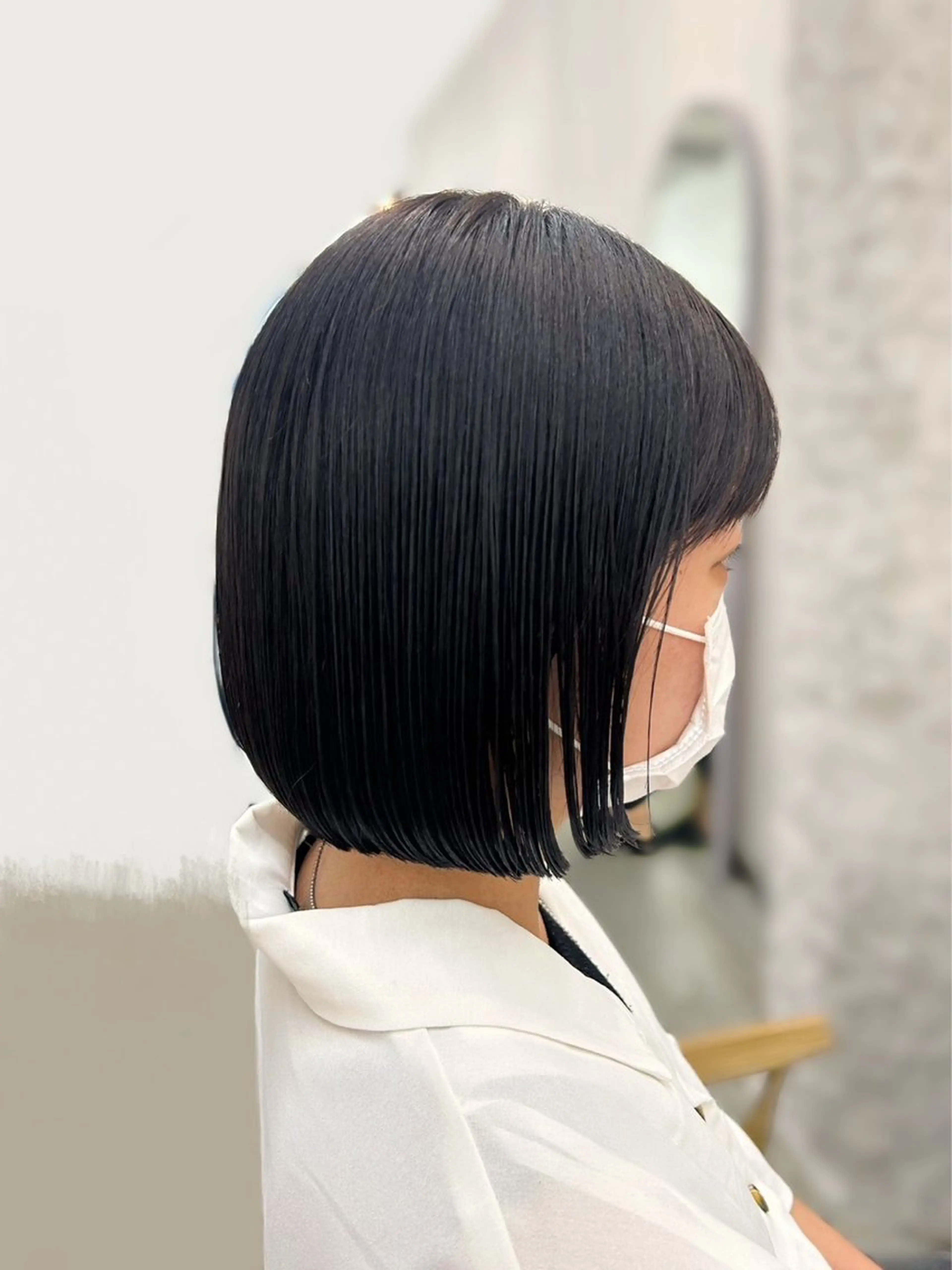 ミディアム カット 🌻花屋併設🌻濱 幸帆のヘアスタイル