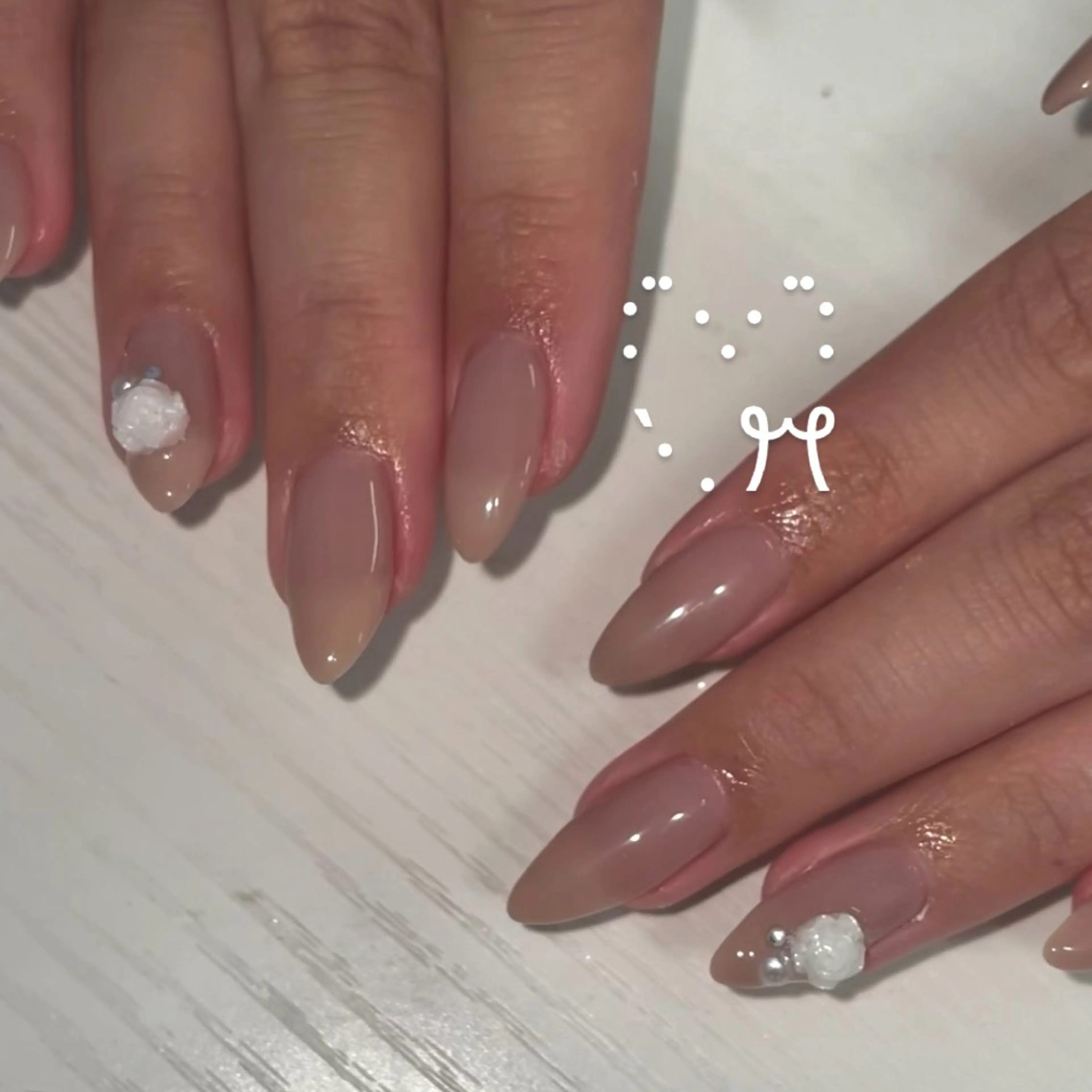 ネイル ハンドネイル yuna@ mavie練習生☘️のネイルデザイン