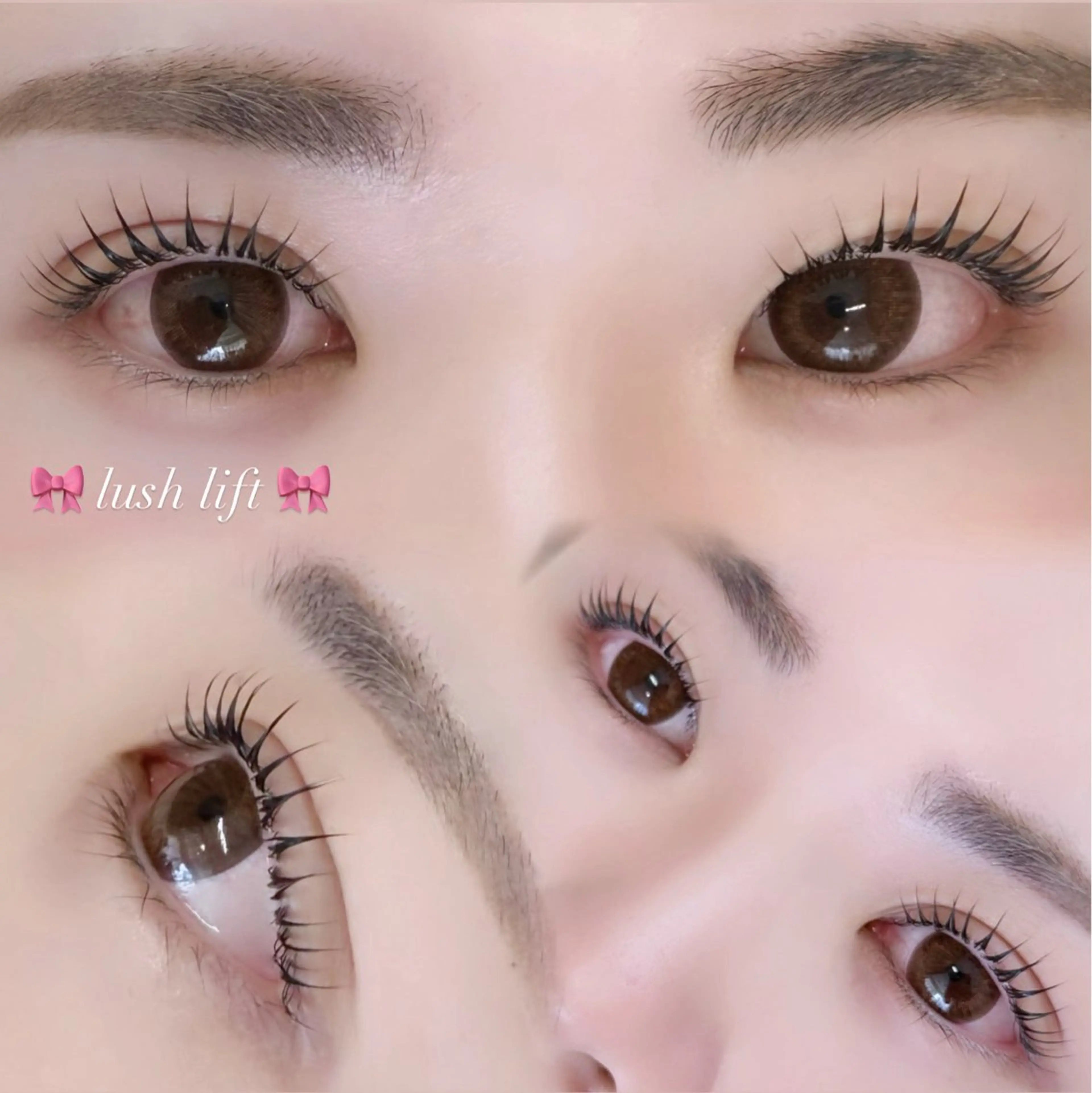 マツエク・マツパ パリジェンヌラッシュリフト 🎀Amina/渋谷 /束感まつげ🎀のマツエク・マツパデザイン