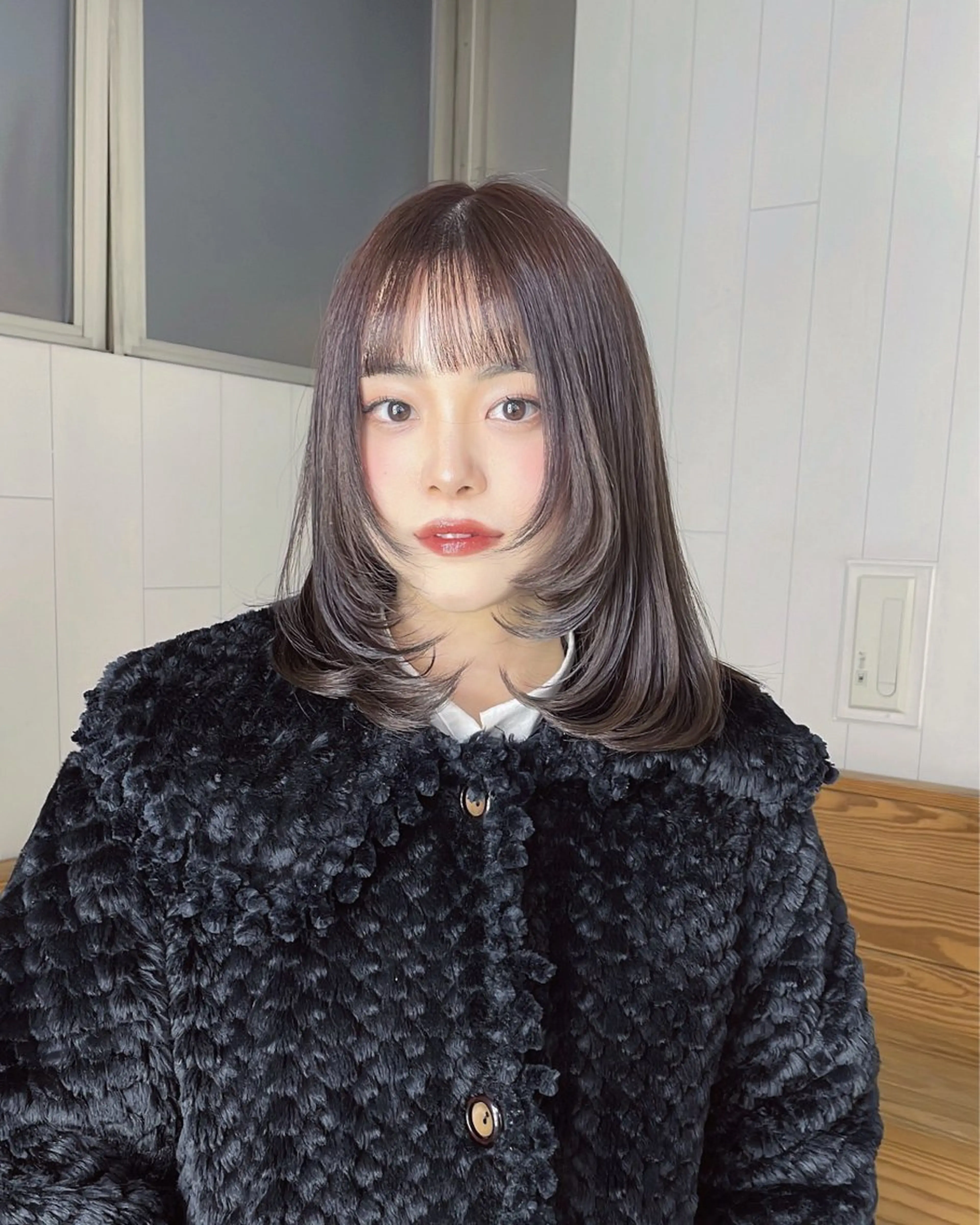 セミロング ALBUM銀座‪‪ RURUKA‪‪❤︎のヘアスタイル