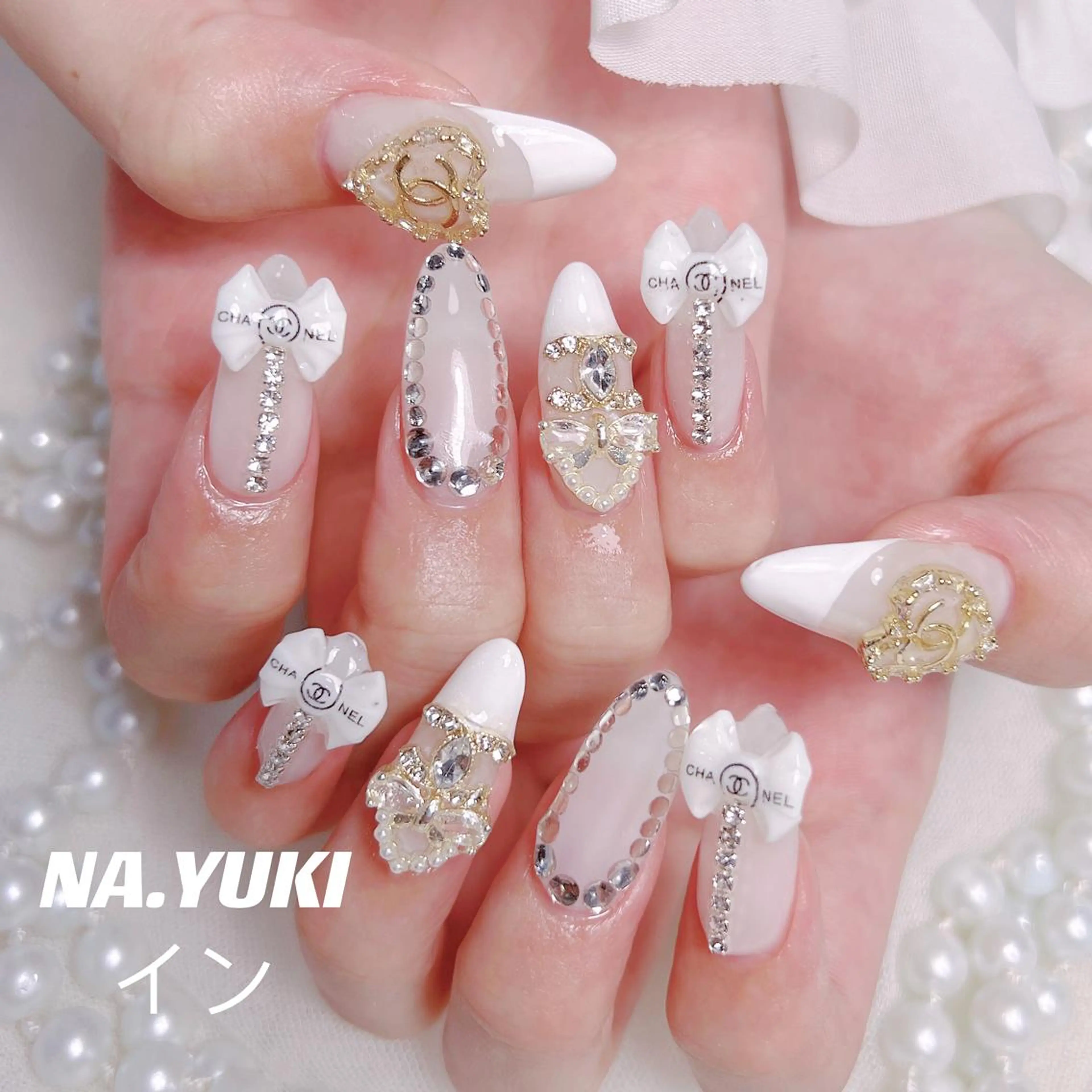 ネイル ハンドネイル 🎀 moo～ 🎀のネイルデザイン