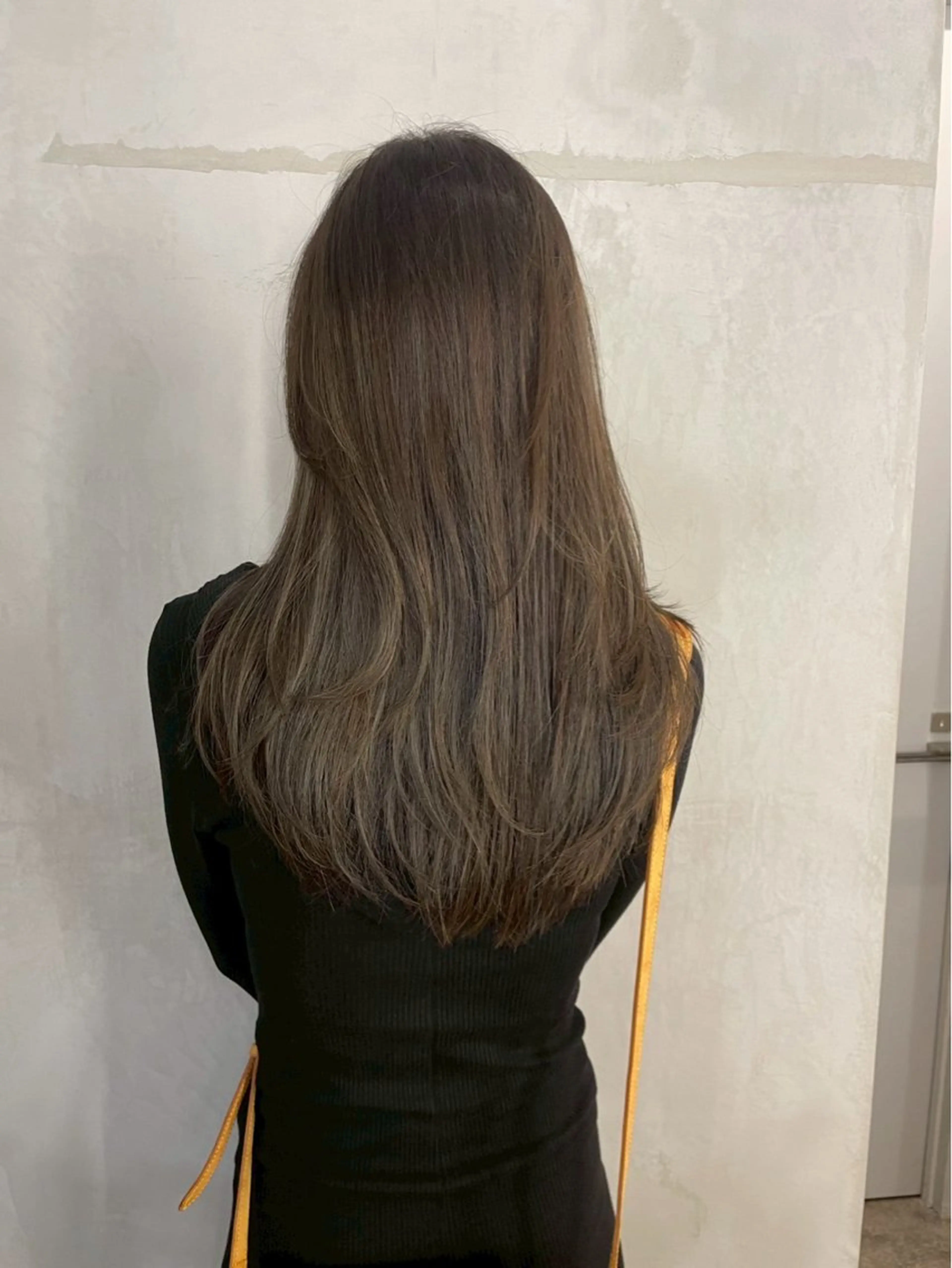 ロング カラー レイヤーカット カット パーマ 縮毛矯正 her所属・kaito /都立大学herのヘアスタイル