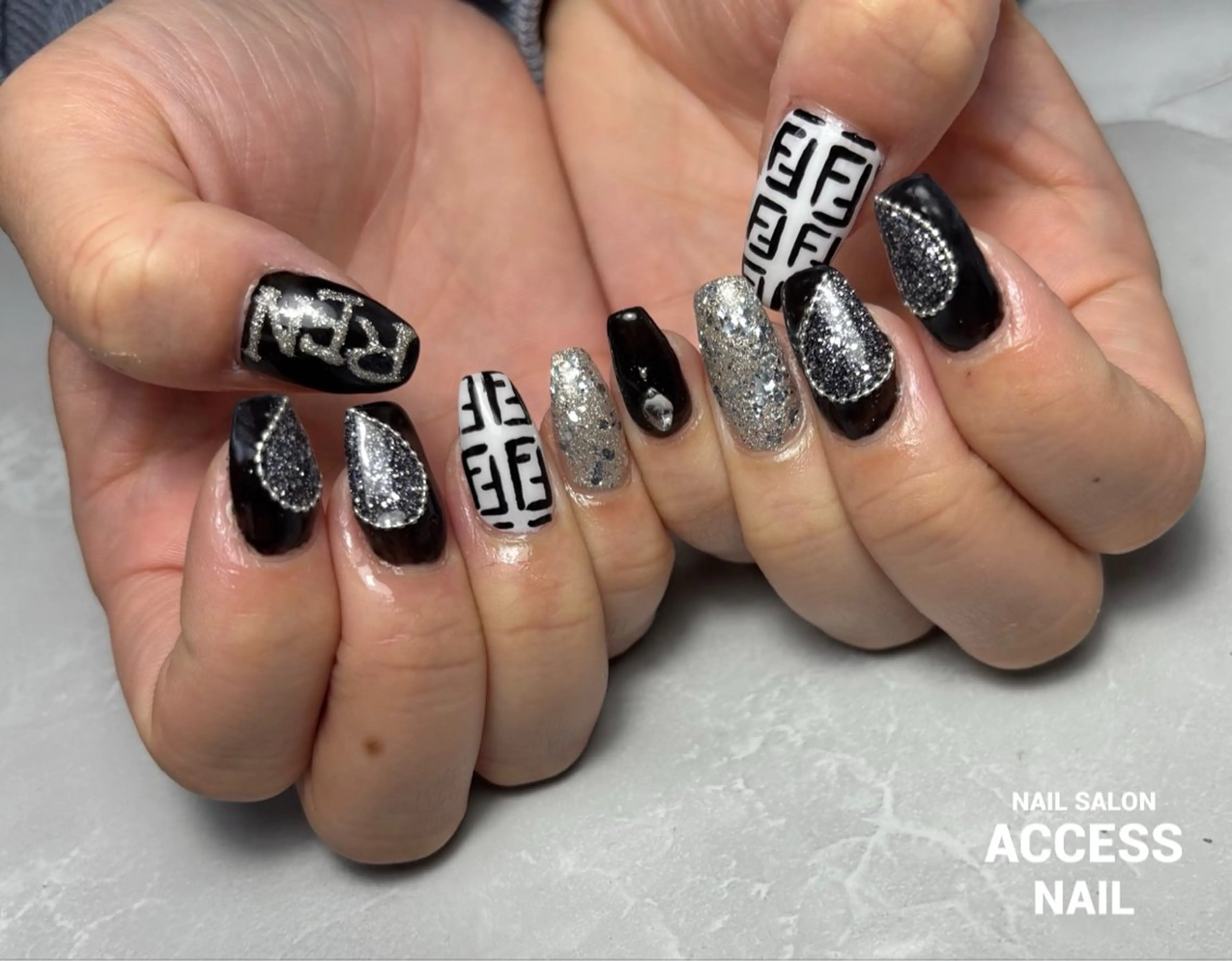 ネイル access nailのネイルデザイン