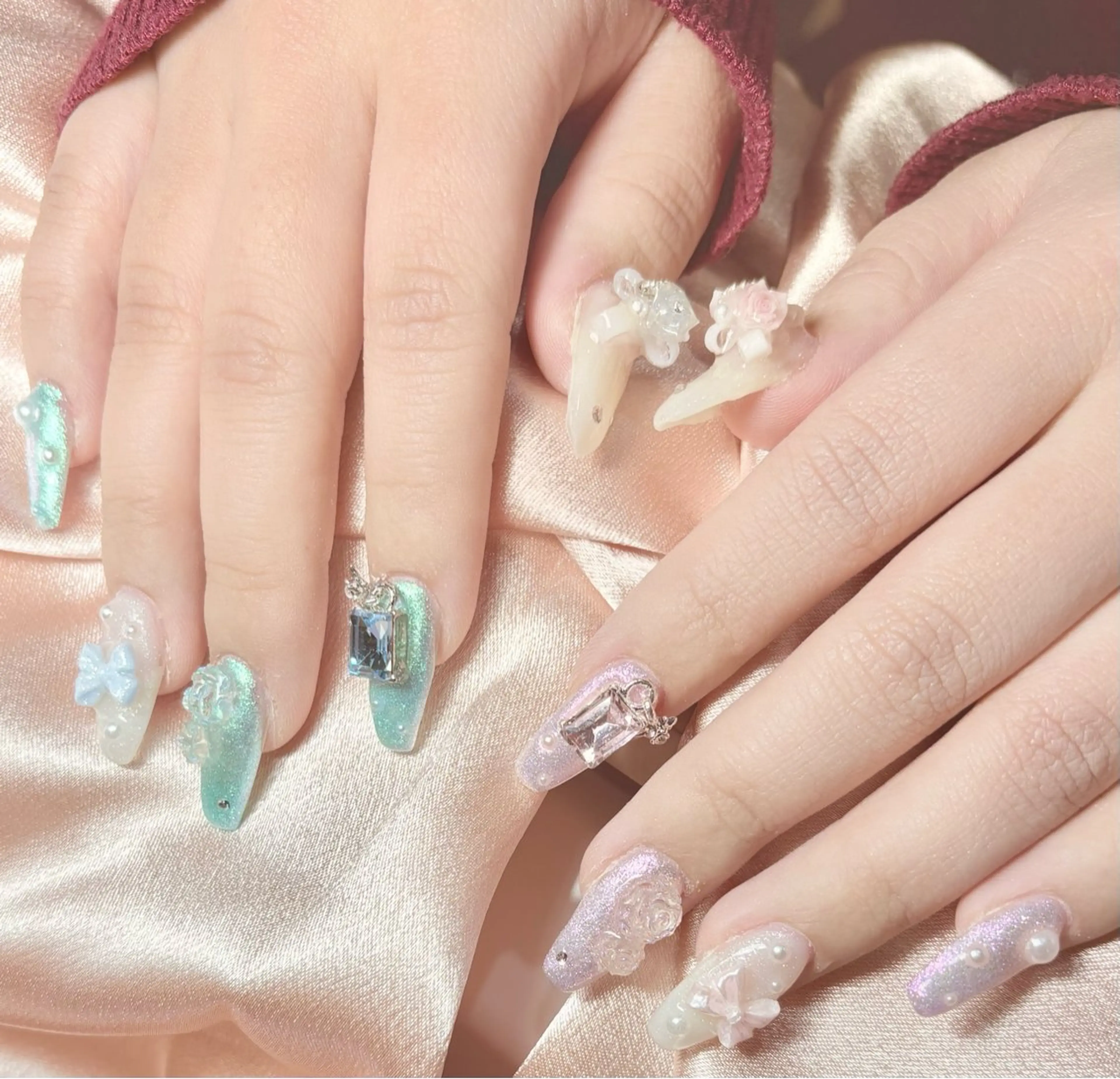 ネイル ハンドネイル 山科駅徒歩3分❣️ 代表　紗恵子のネイルデザイン