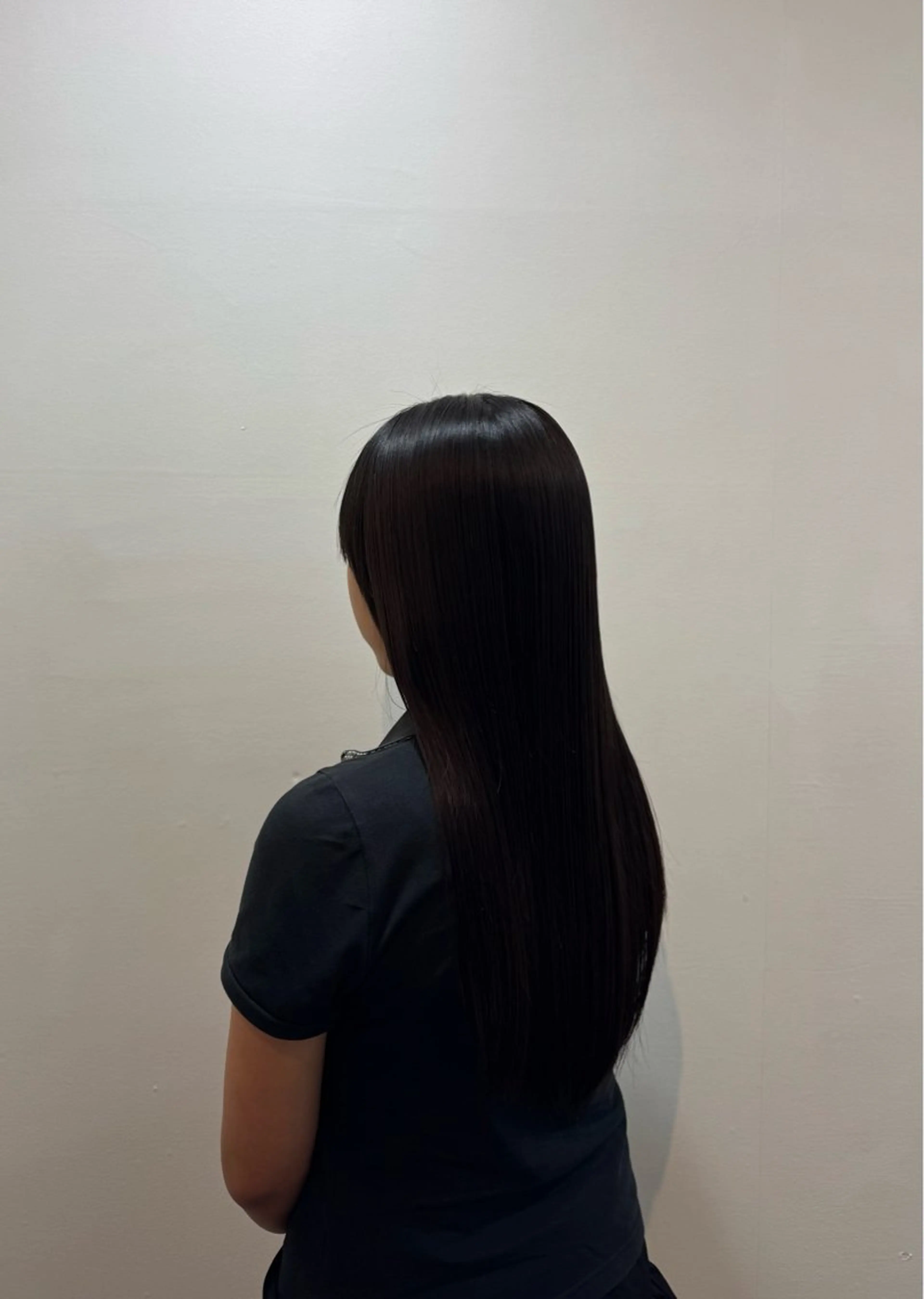 ロング 縮毛矯正 air-H あやのヘアスタイル