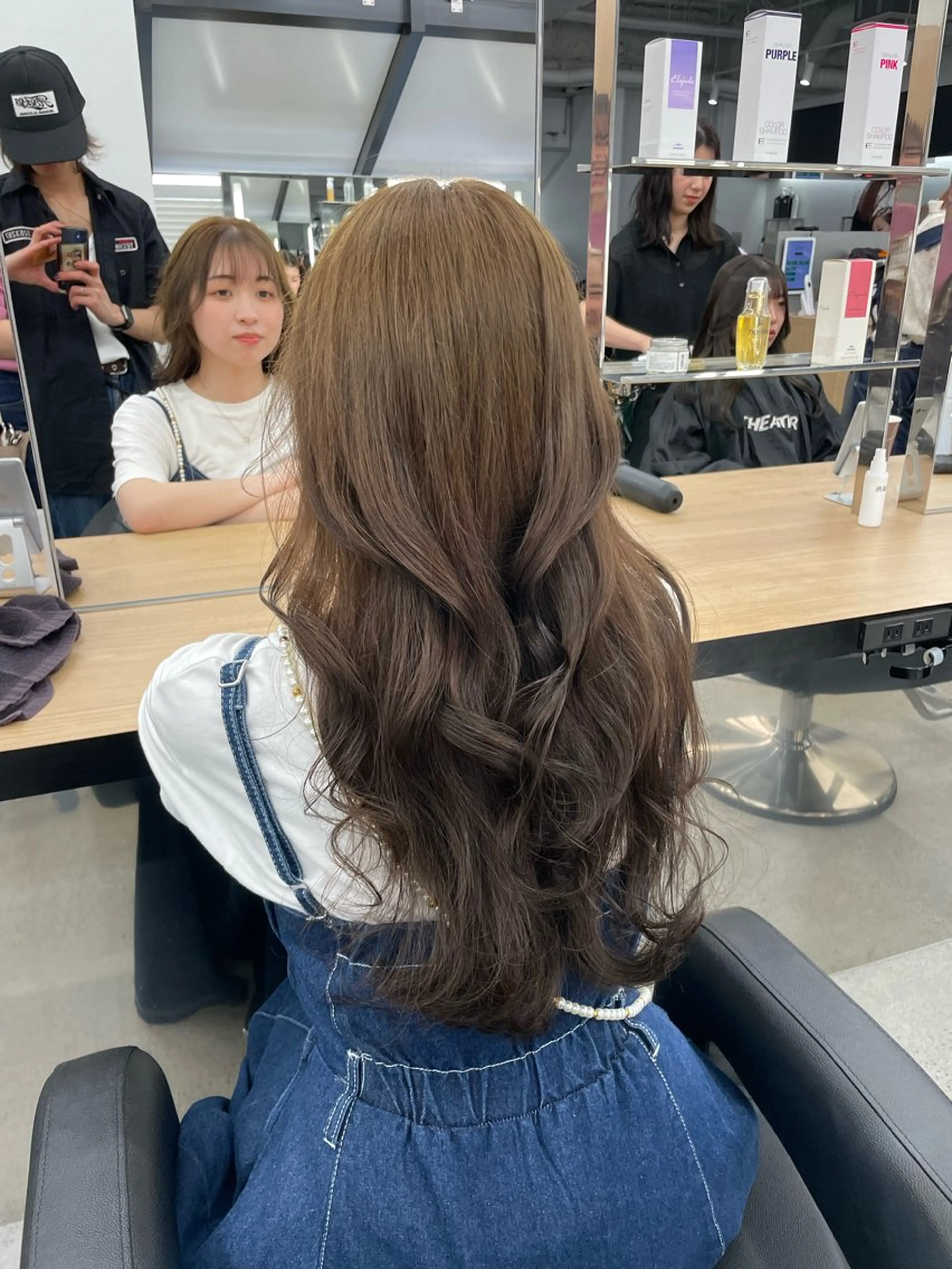 ロング 💍大人デザイン /ハイトーン♡リクトのヘアスタイル