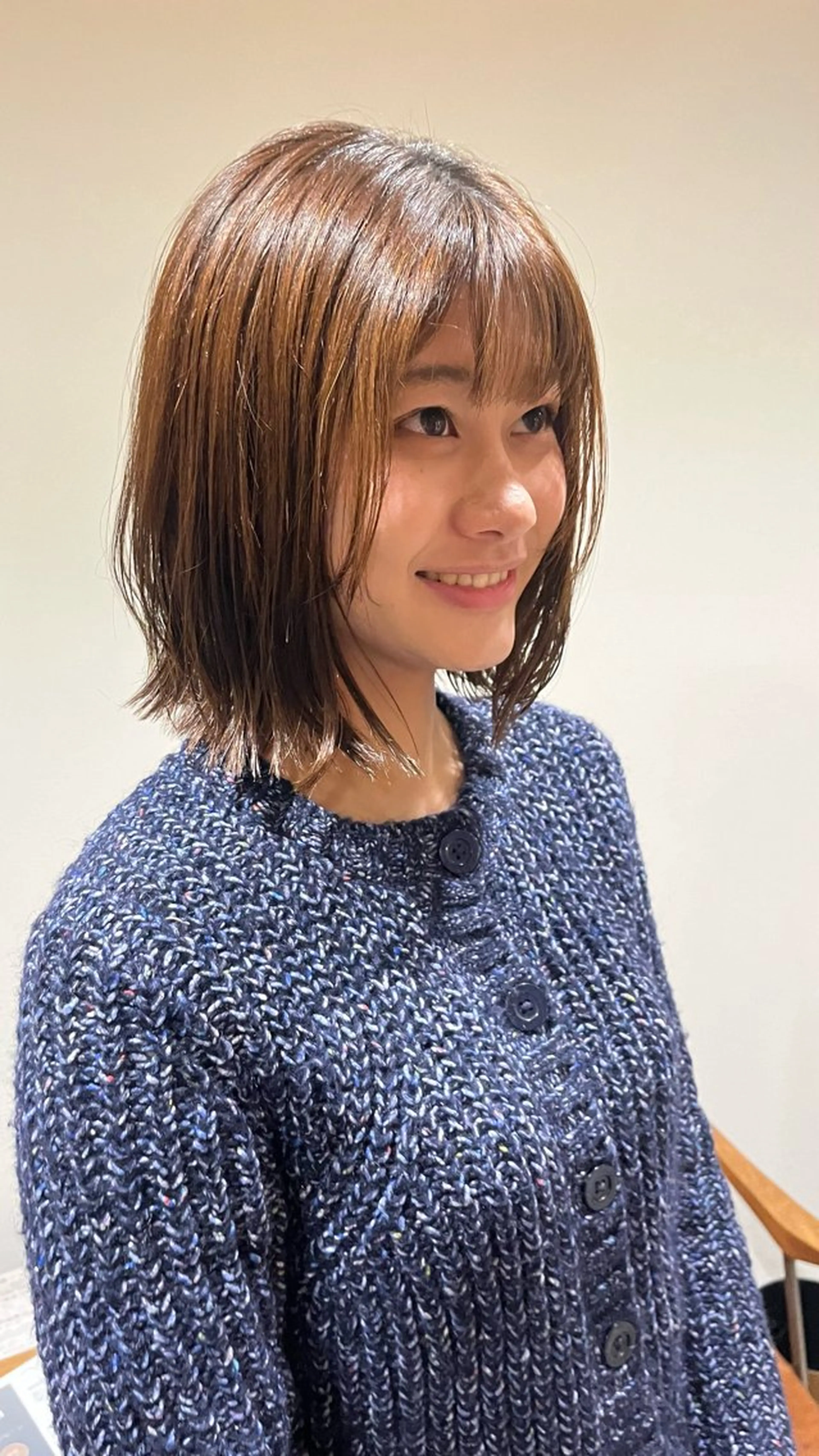 ミディアム 梅田美容室/カット /Maoのヘアスタイル