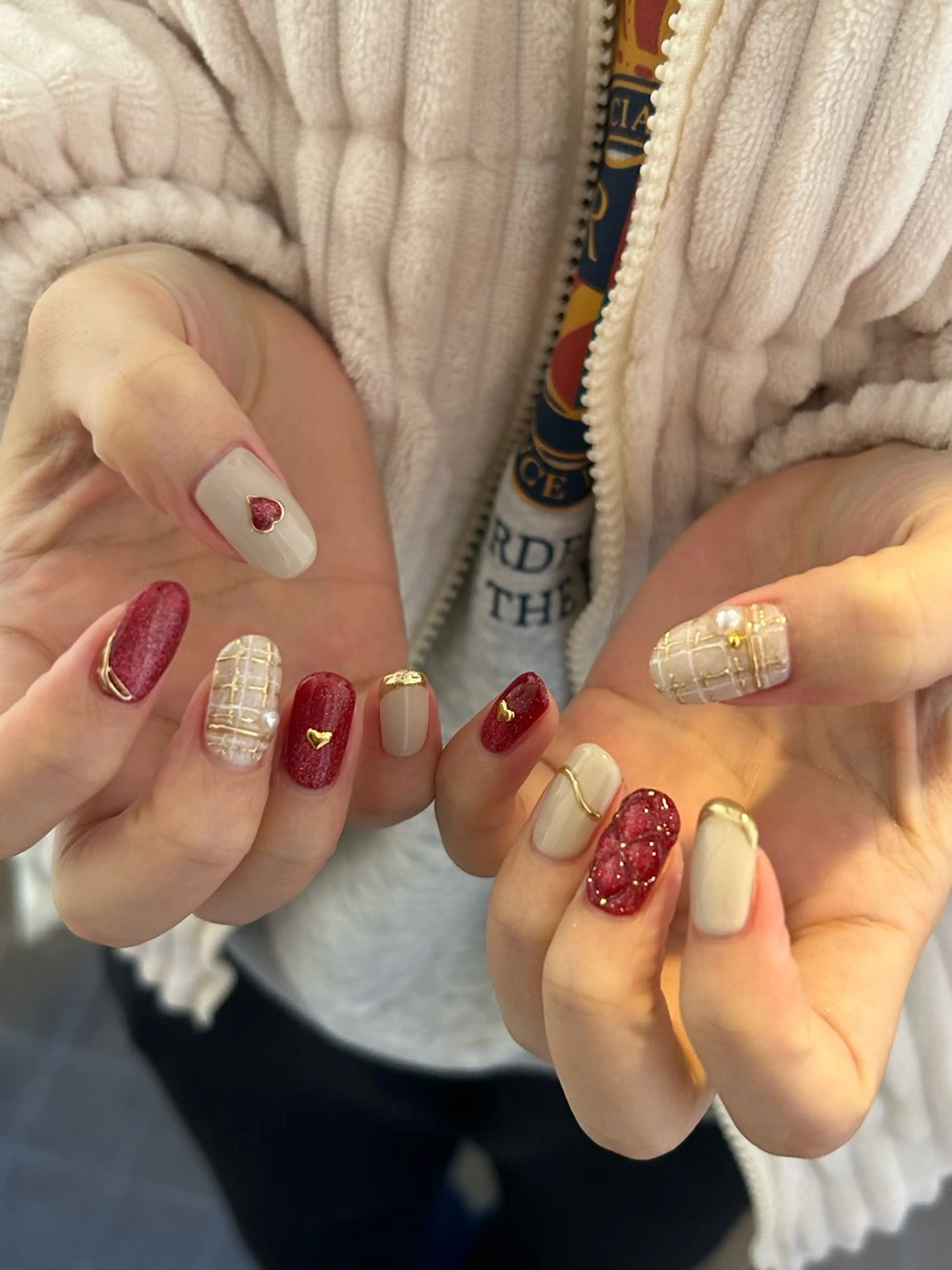 ネイル 持ち込み ハンドネイル Aimer Ciel エメシエル大宮ネイルのネイルデザイン