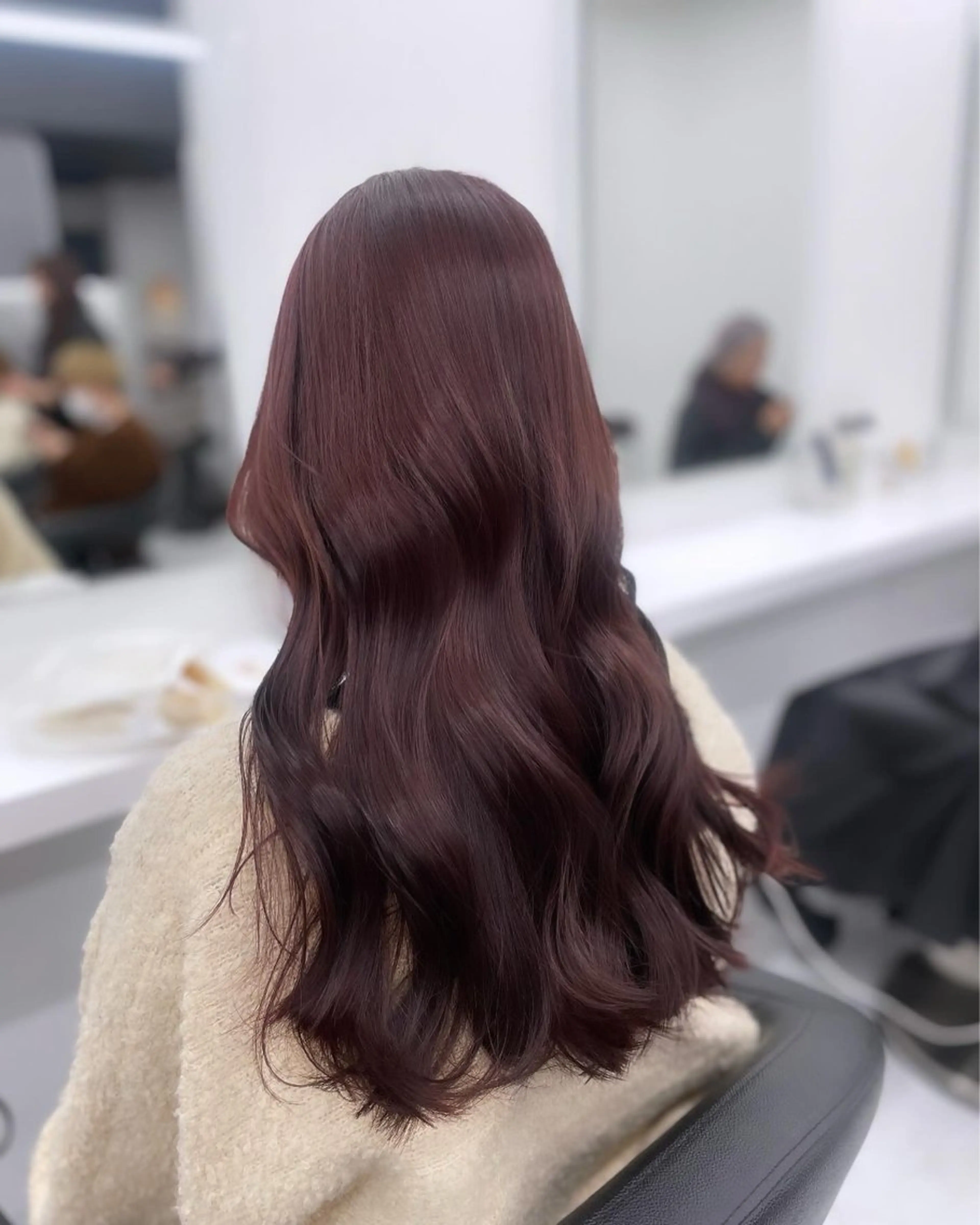 ロング 🤍韓国トレンド ヘア🤍miku🤍のヘアスタイル