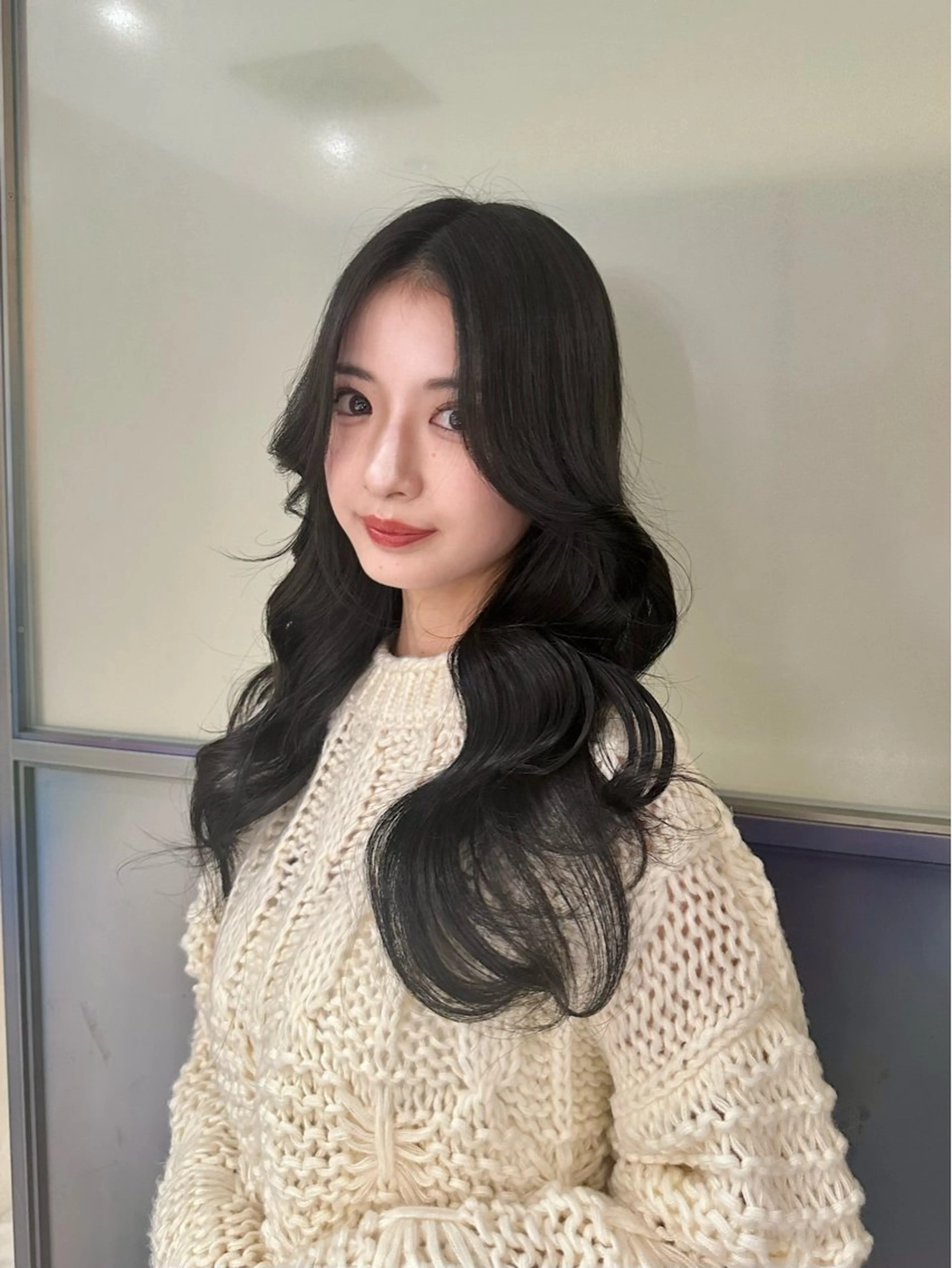 🇰🇷韓国仕上げ🇰🇷カラー＋韓国カット＋韓国巻き仕上げの写真