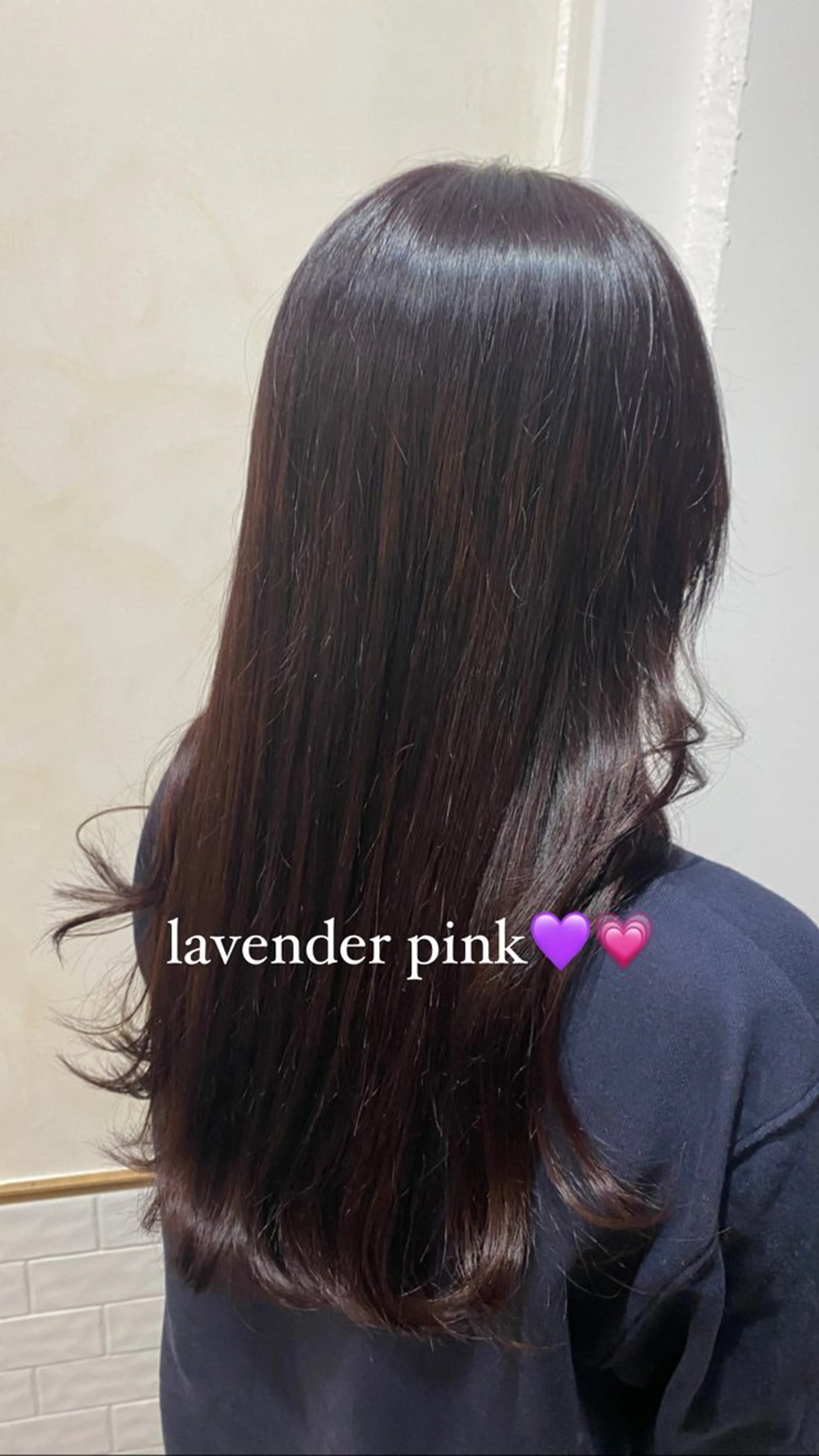 ロング カラー ヘアカラー トリートメント kanon♡ 暖色カラー‎🤍のヘアスタイル