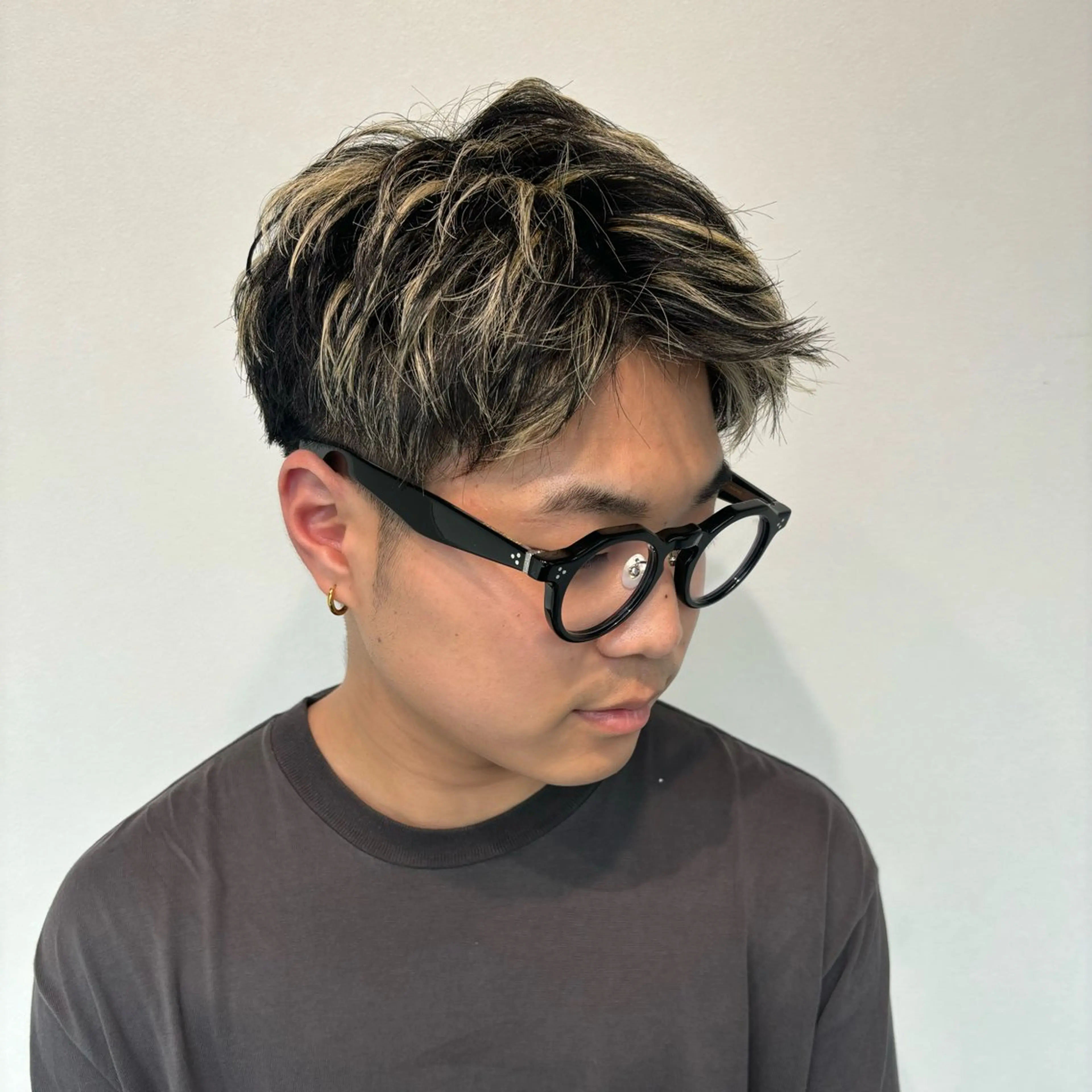 カラー メンズ カット ヘアカラー メンズパーマ/ メンズ特化/寺阪拓真のヘアスタイル