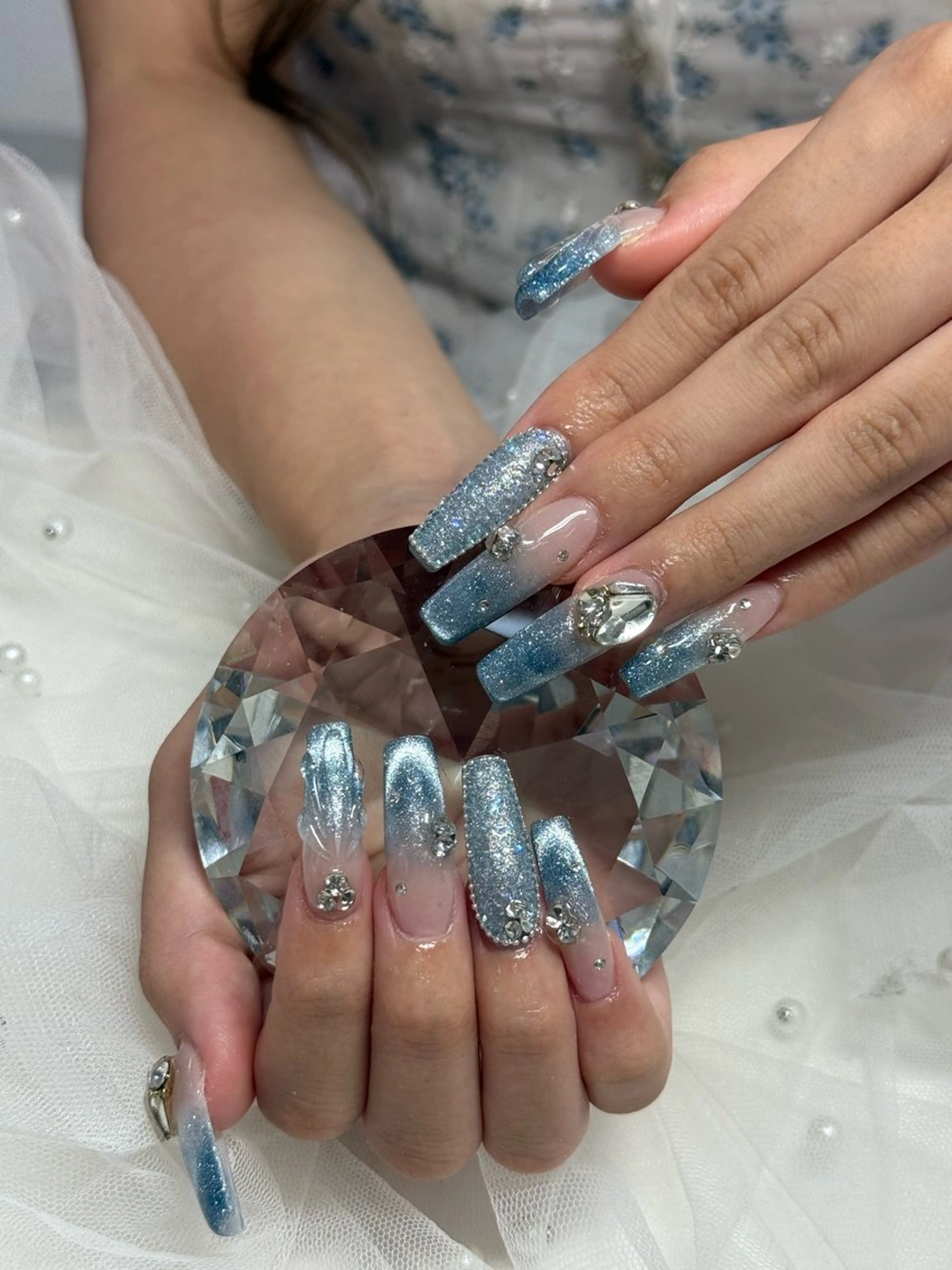 ネイル フレンチネイル ハンドネイル WOLTOKYO渋谷 yunaのネイルデザイン