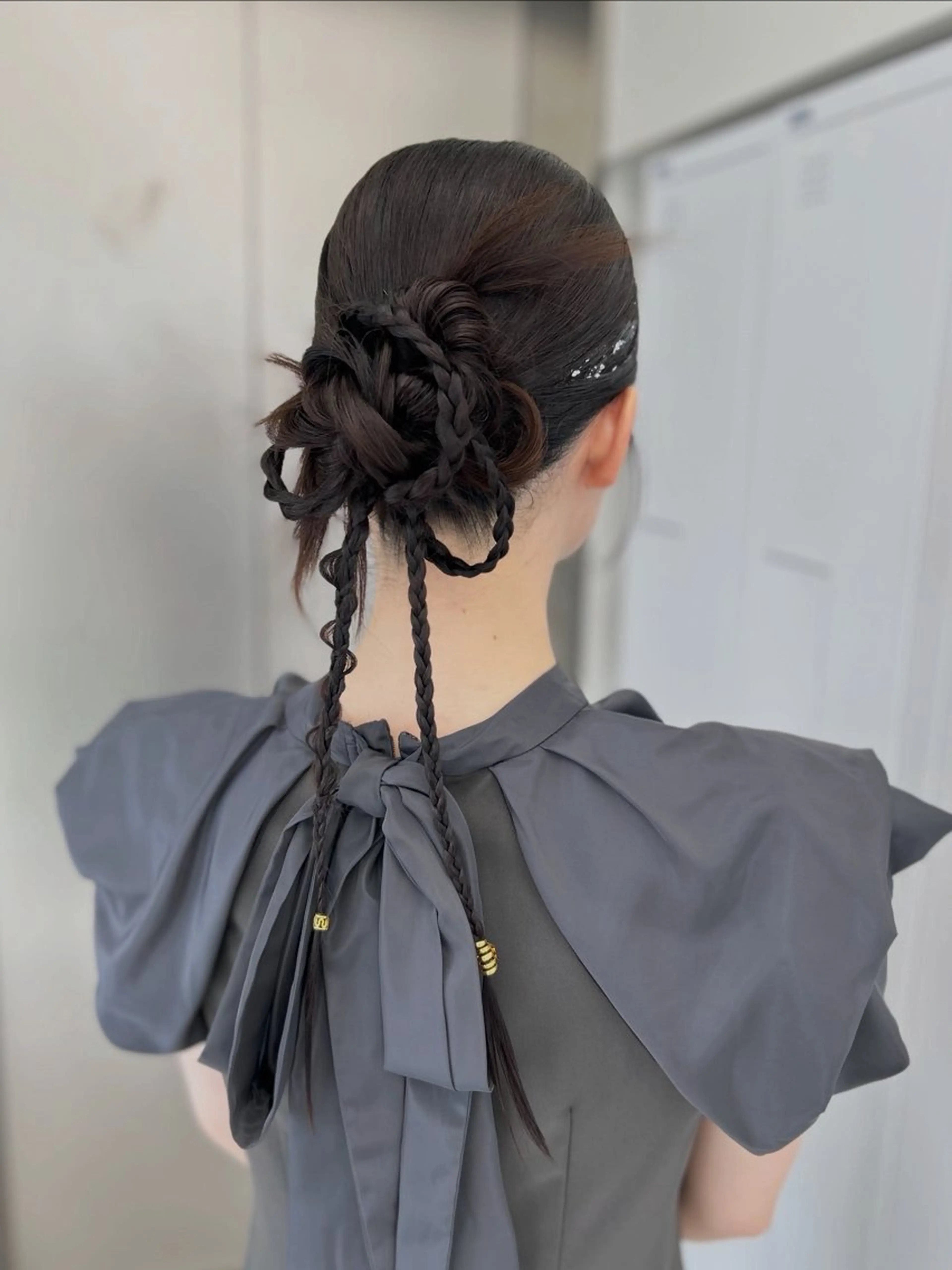 ヘアアレンジ カット ヘアセット 名古屋/艶カラー🫧 /アレンジ/ショートのヘアスタイル