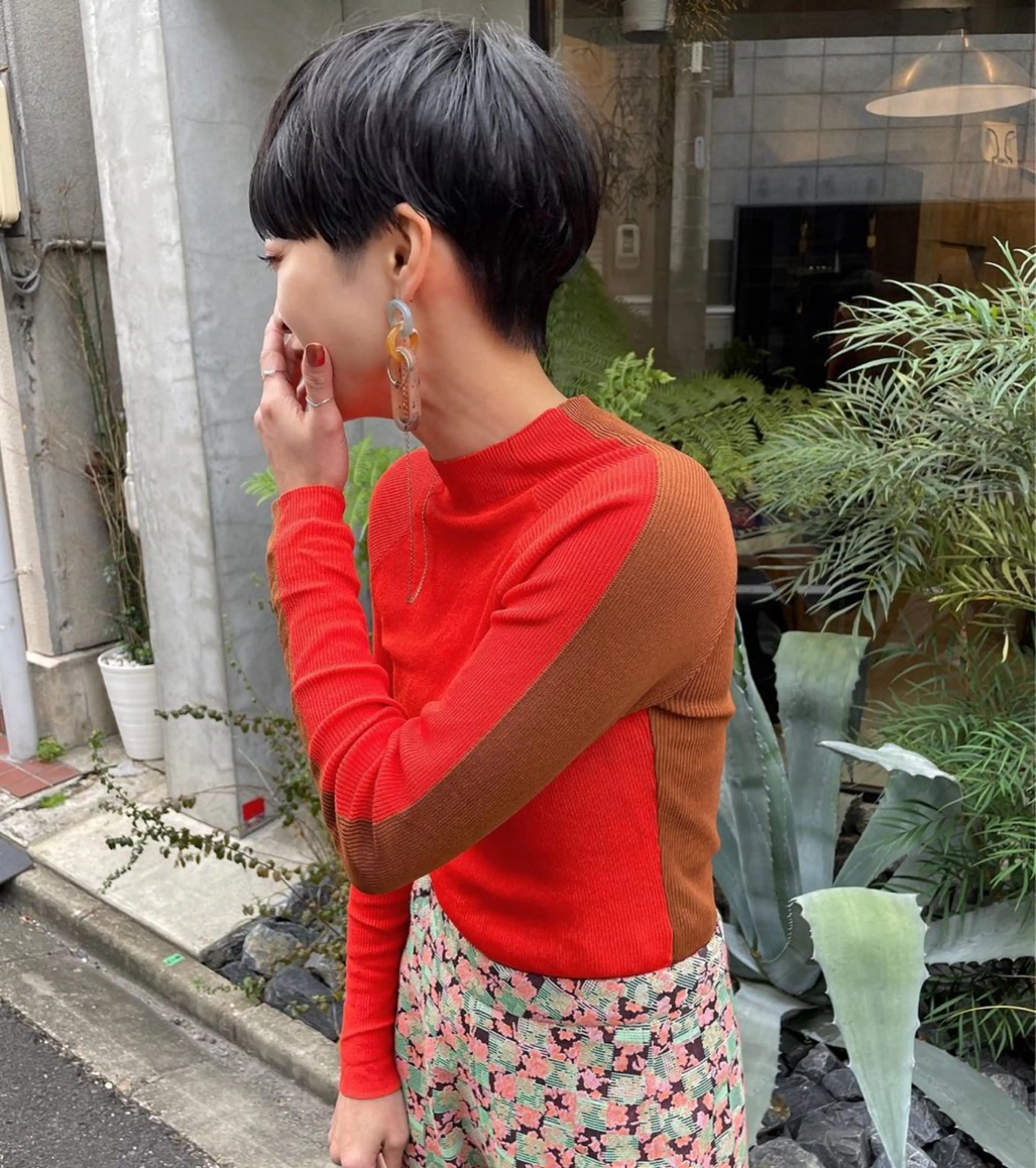 ショート カット 山田 綾乃/メンズカットのヘアスタイル