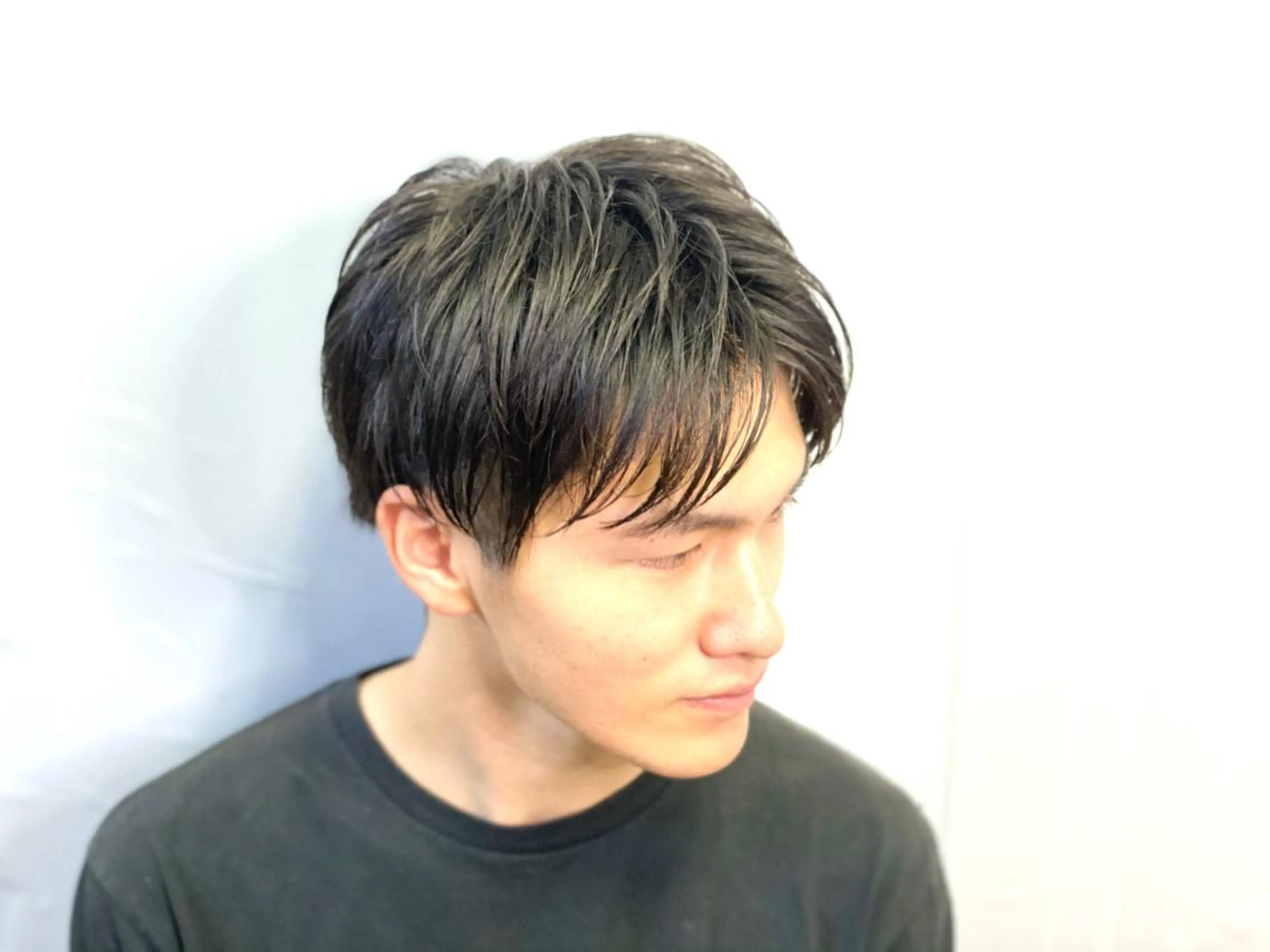 ミディアム メンズ HIRO GINZA 池袋東口店所属・林田 龍明のヘアスタイル