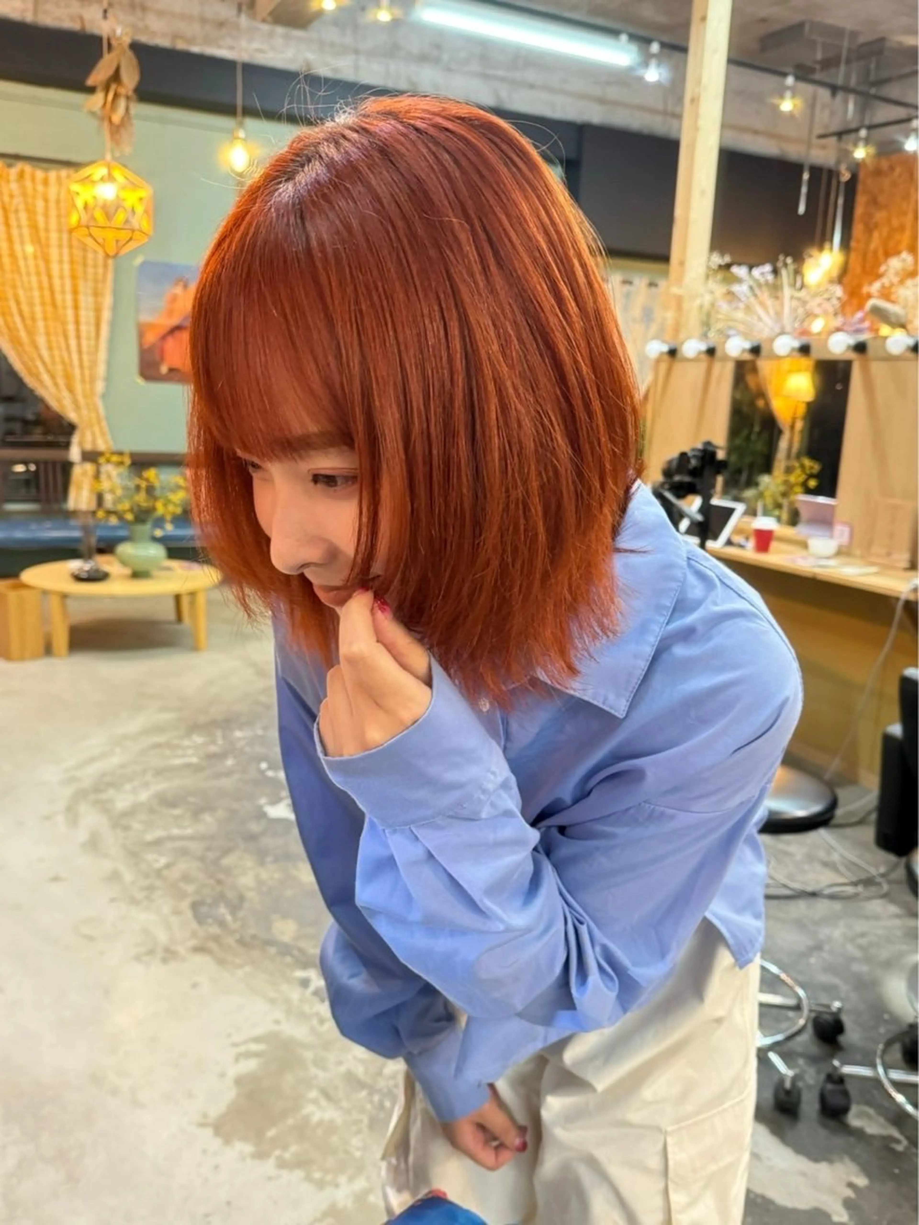 ミディアム カラー chapter 問屋町 【チャプター】所属・chapter/ natsumiのヘアスタイル