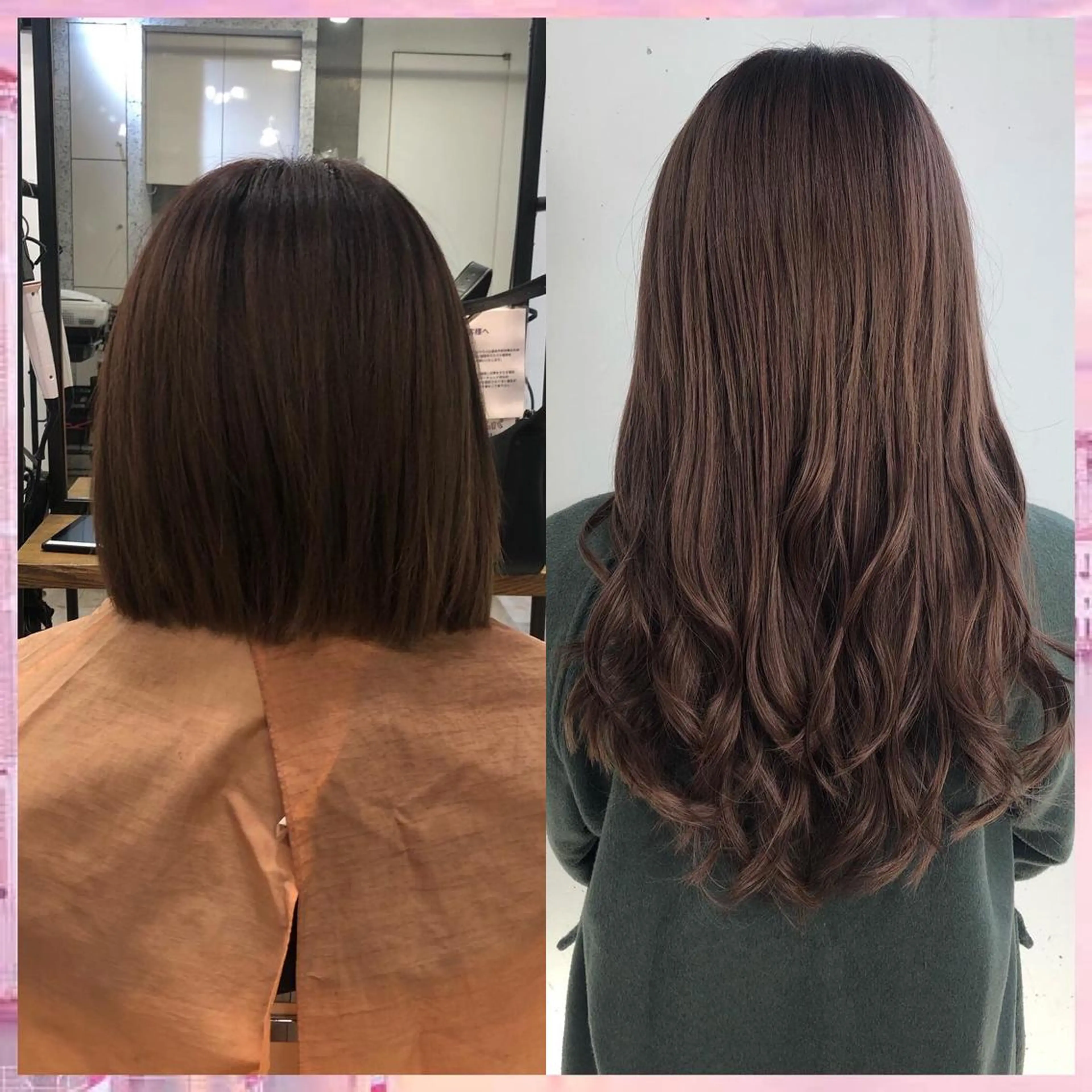 カラー ヘアアレンジ 編み込みエクステ シールエクステ ベージュカラー イヤリングカラー インナーカラー カット エクステ ヘアセット 八巻 晴香のヘアスタイル