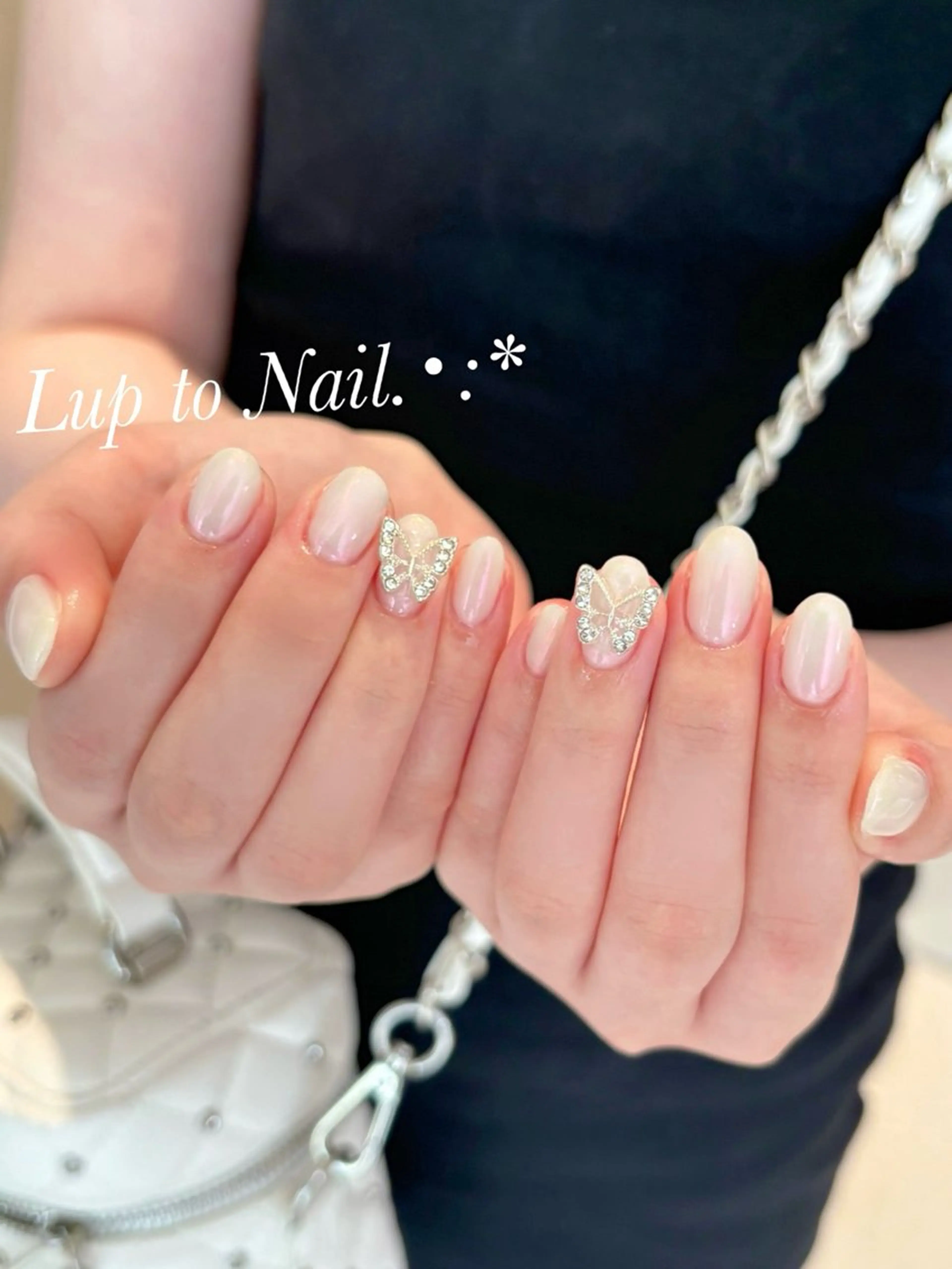 ネイル オーロラネイル 春ネイル Lupto　Nail 【リップトゥネイル】のネイルデザイン