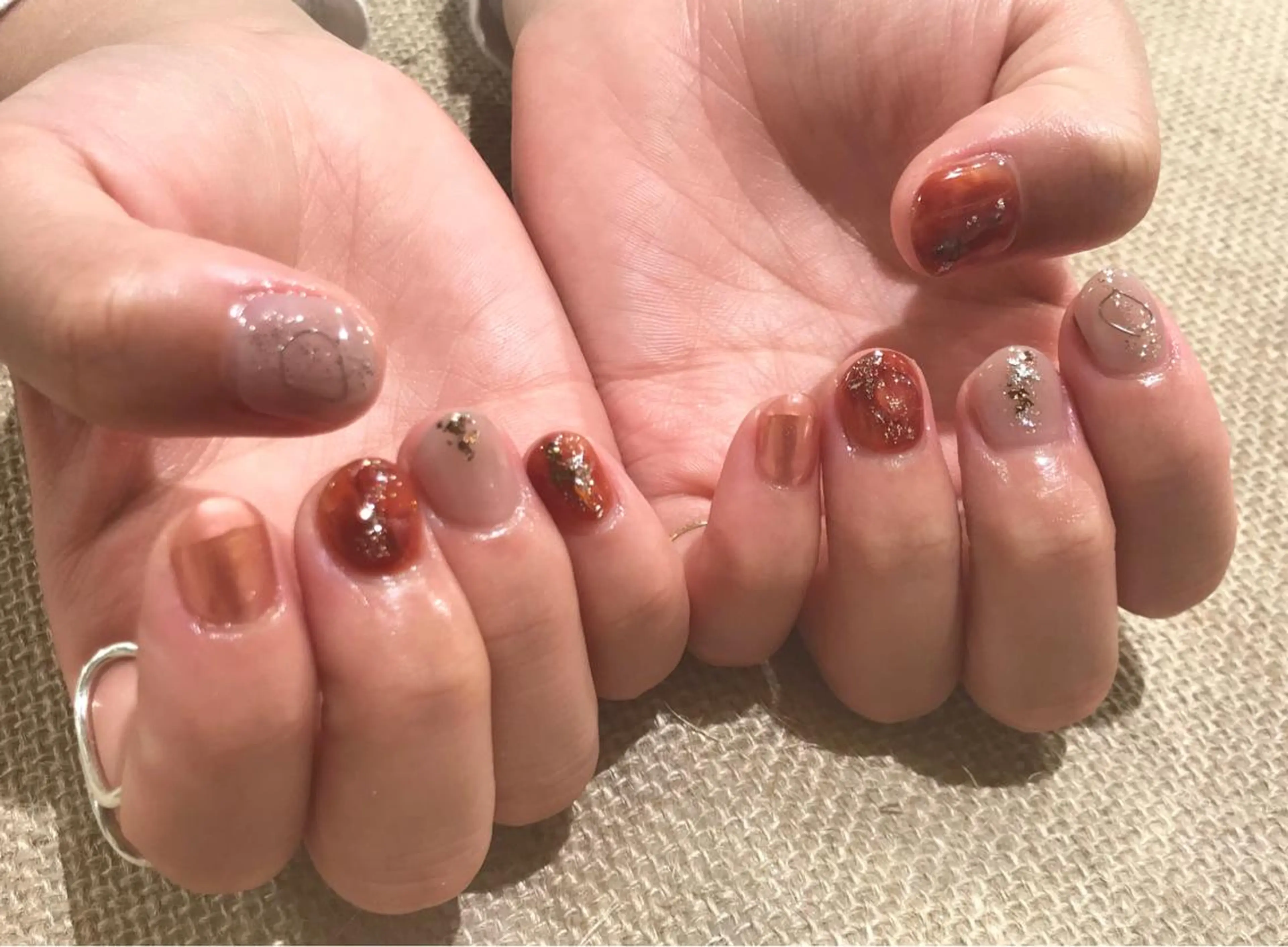 ネイル 舞田 苑香のネイルデザイン