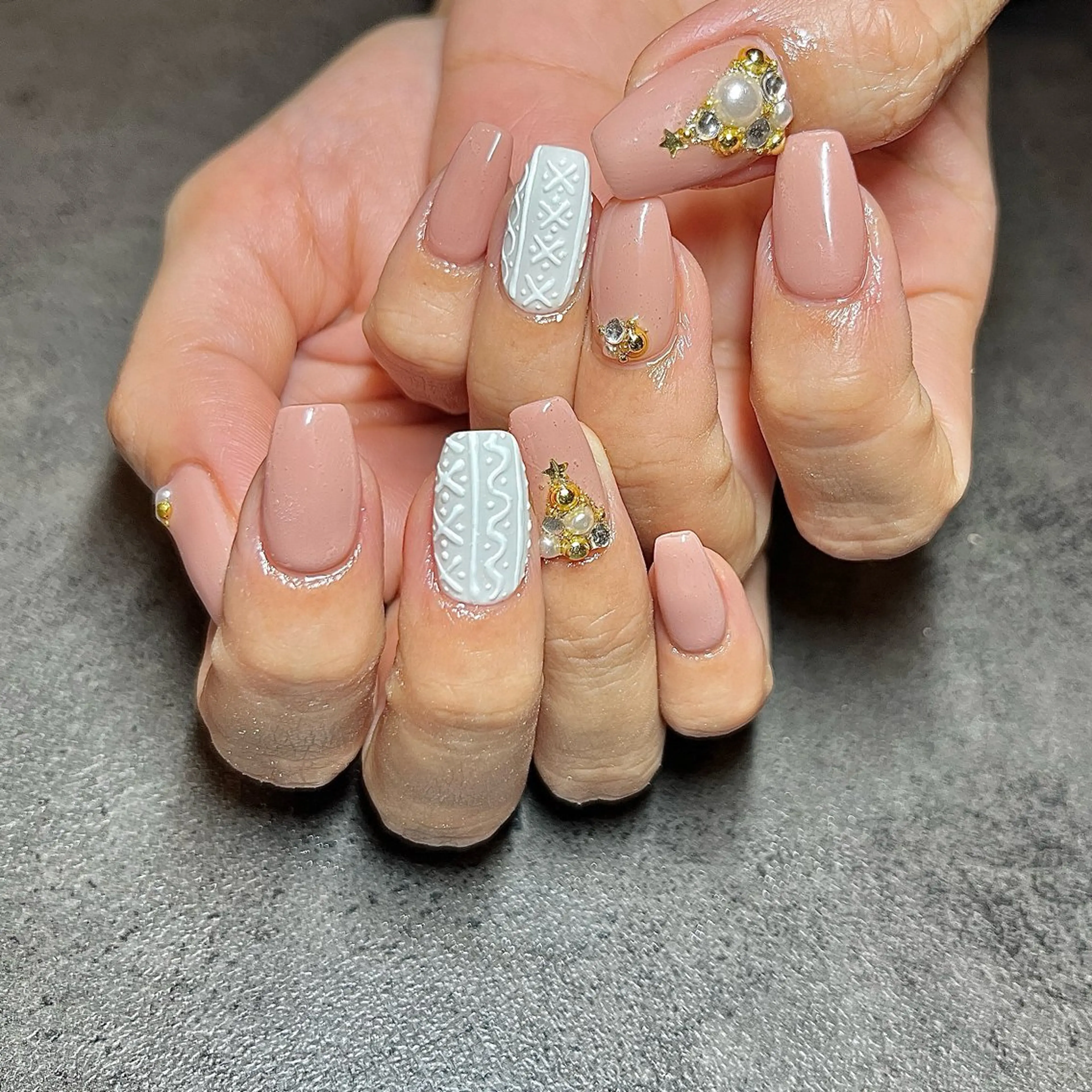 ネイル ジェルネイル しば まなみのネイルデザイン