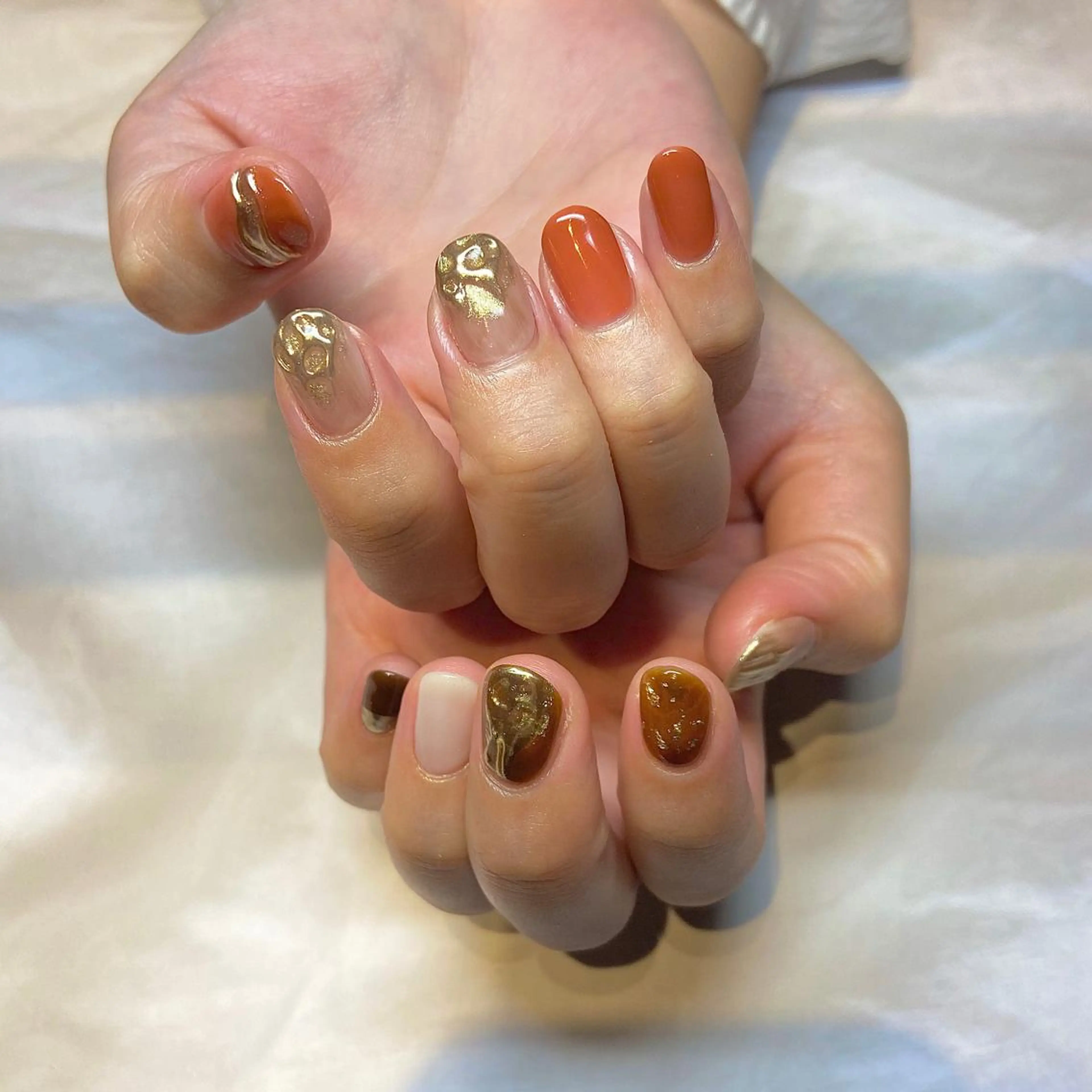 ネイル ハンドネイル happiness プライベートサロンのネイルデザイン