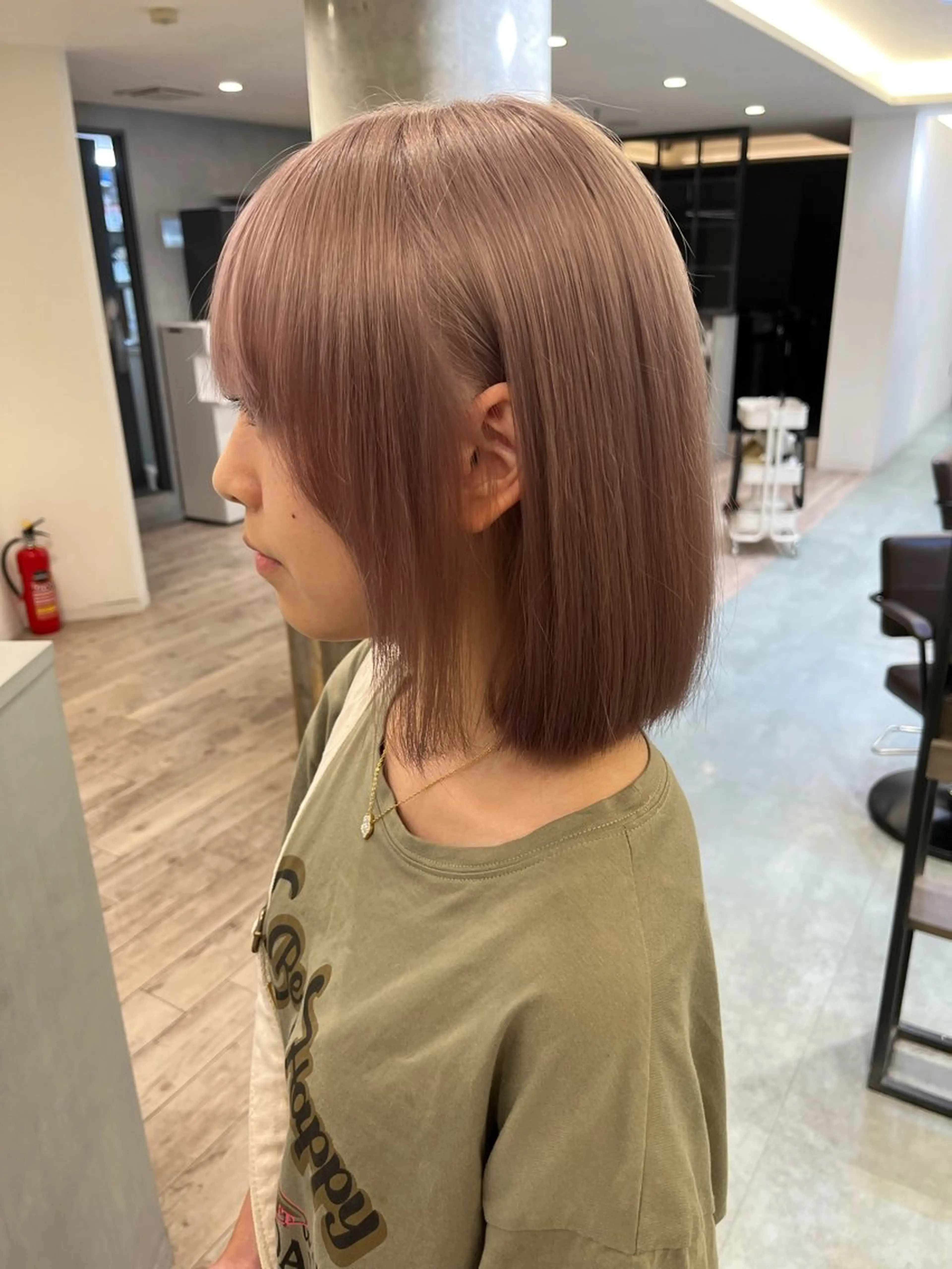 ショート ボブ ケアブリーチ🌟 ♢WATARU♢のヘアスタイル
