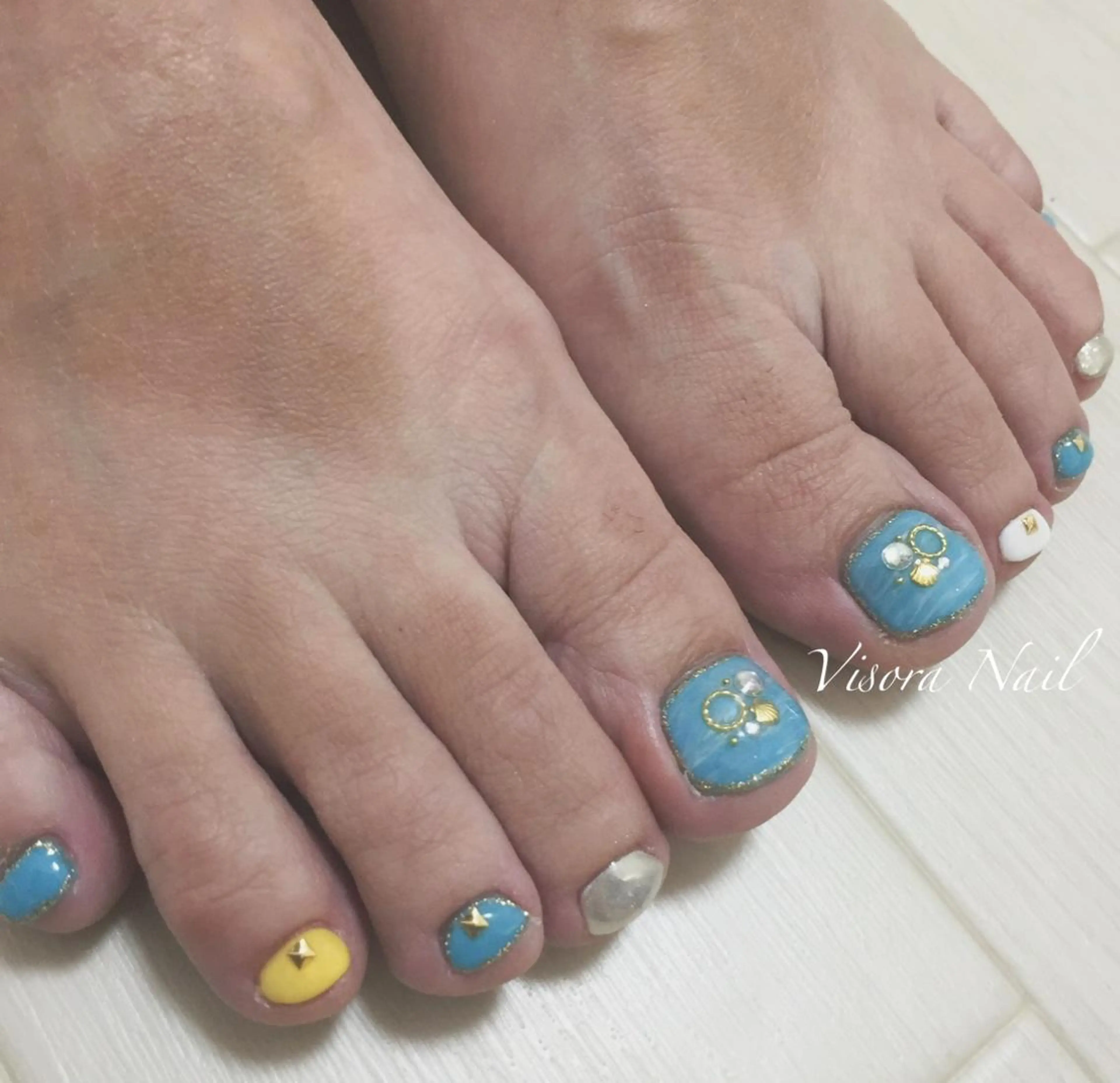 ネイル フットネイル 美SORA ～ｳﾞｨｿﾗ～のネイルデザイン