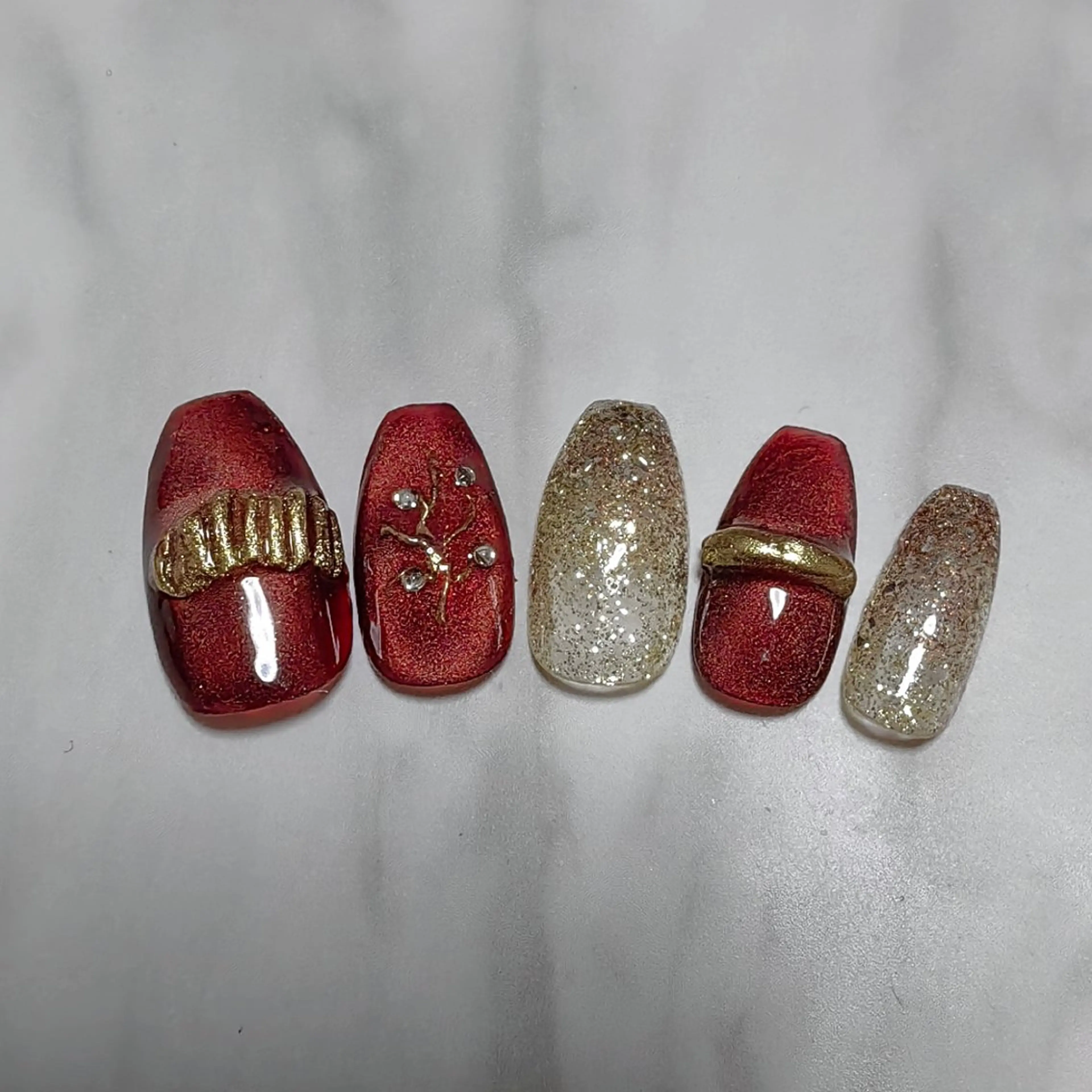 ネイル 冬ネイル クリスマス その他(ネイル) reve あやののネイルデザイン