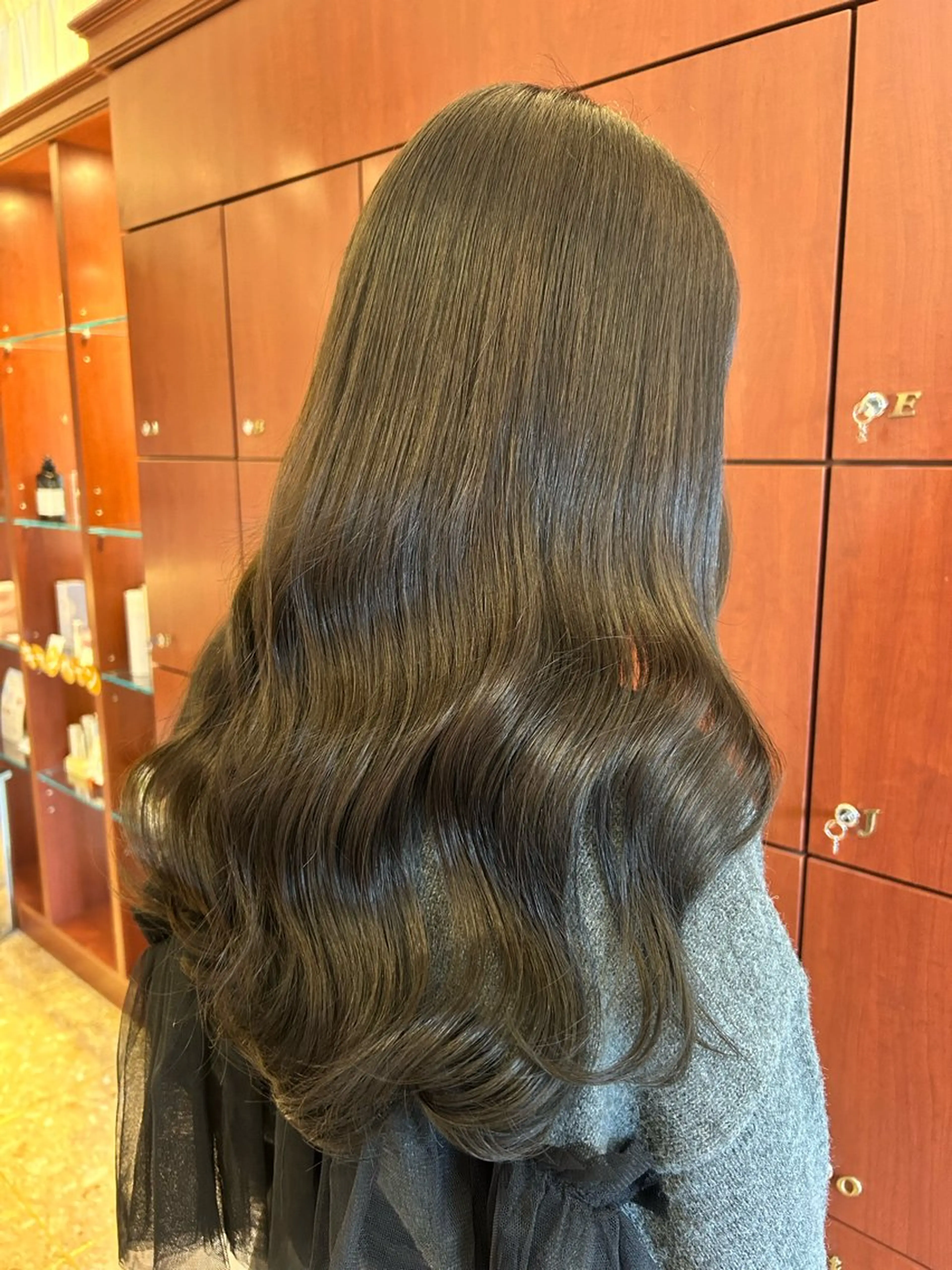 ロング カラー ベージュカラー 透明感カラー グレージュ 髪質改善 カット ヘアカラー 🌸HONOKA🌸 【グレージュ】のヘアスタイル