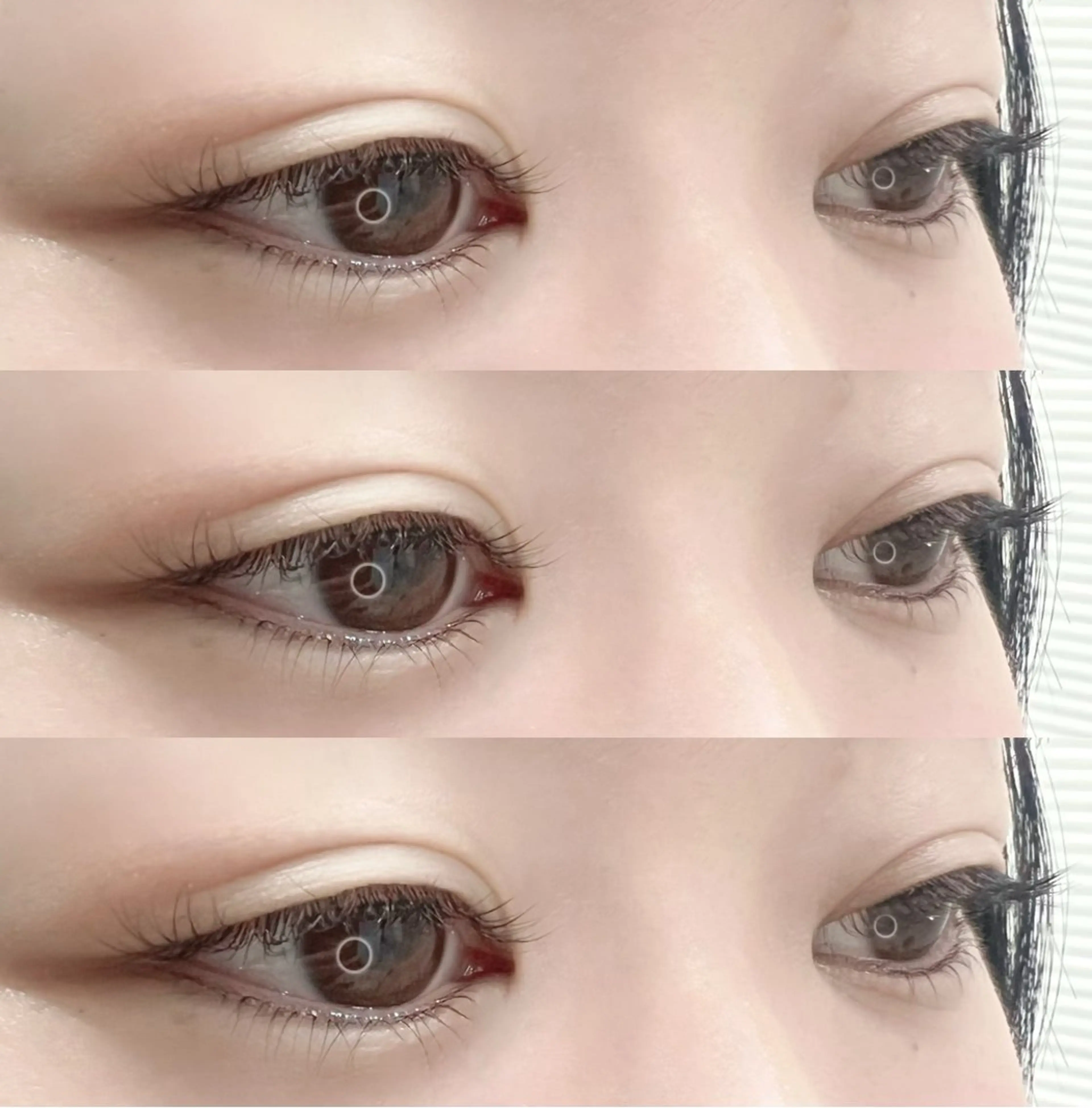 マツエク・マツパ 下まつげエクステ 一重×まつ毛パーマ alice天王寺所属・arisa .のマツエク・マツパデザイン