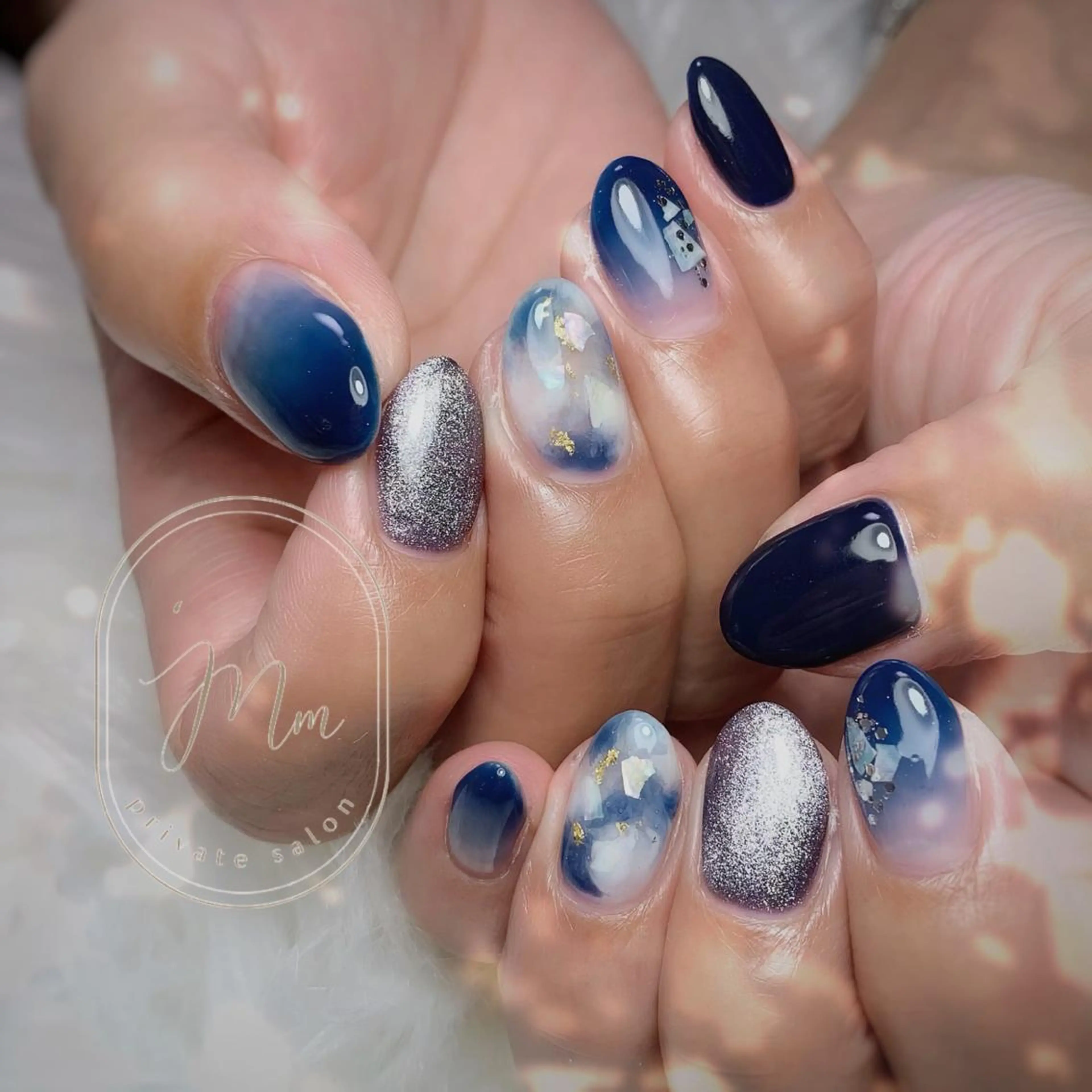 ネイル 'mm所属・'mm  (ミリ) ＭＡＮＡＭＩのネイルデザイン