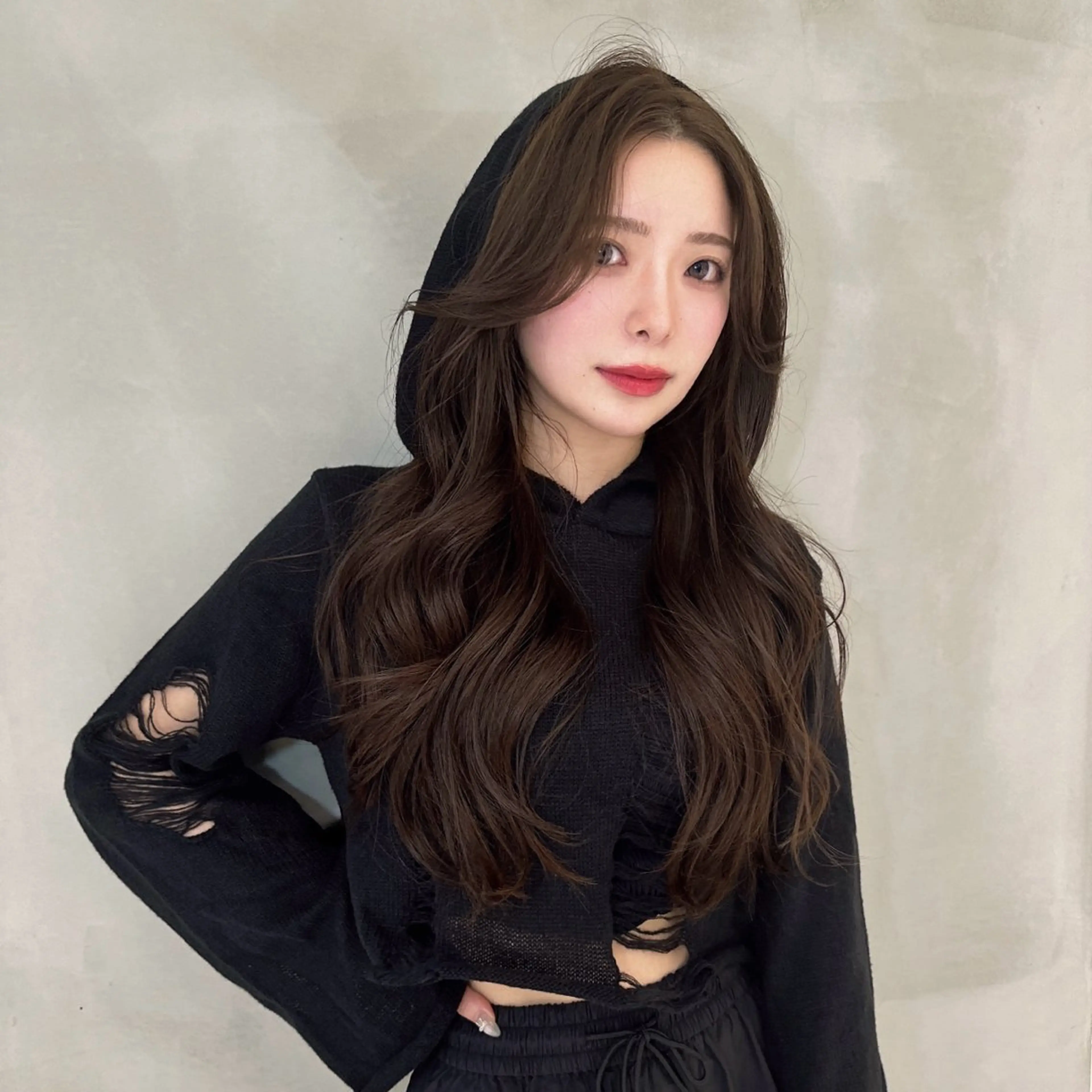 ロング ヨシンモリ トリートメント レイヤー/韓国✨ 髪質改善/KAのヘアスタイル