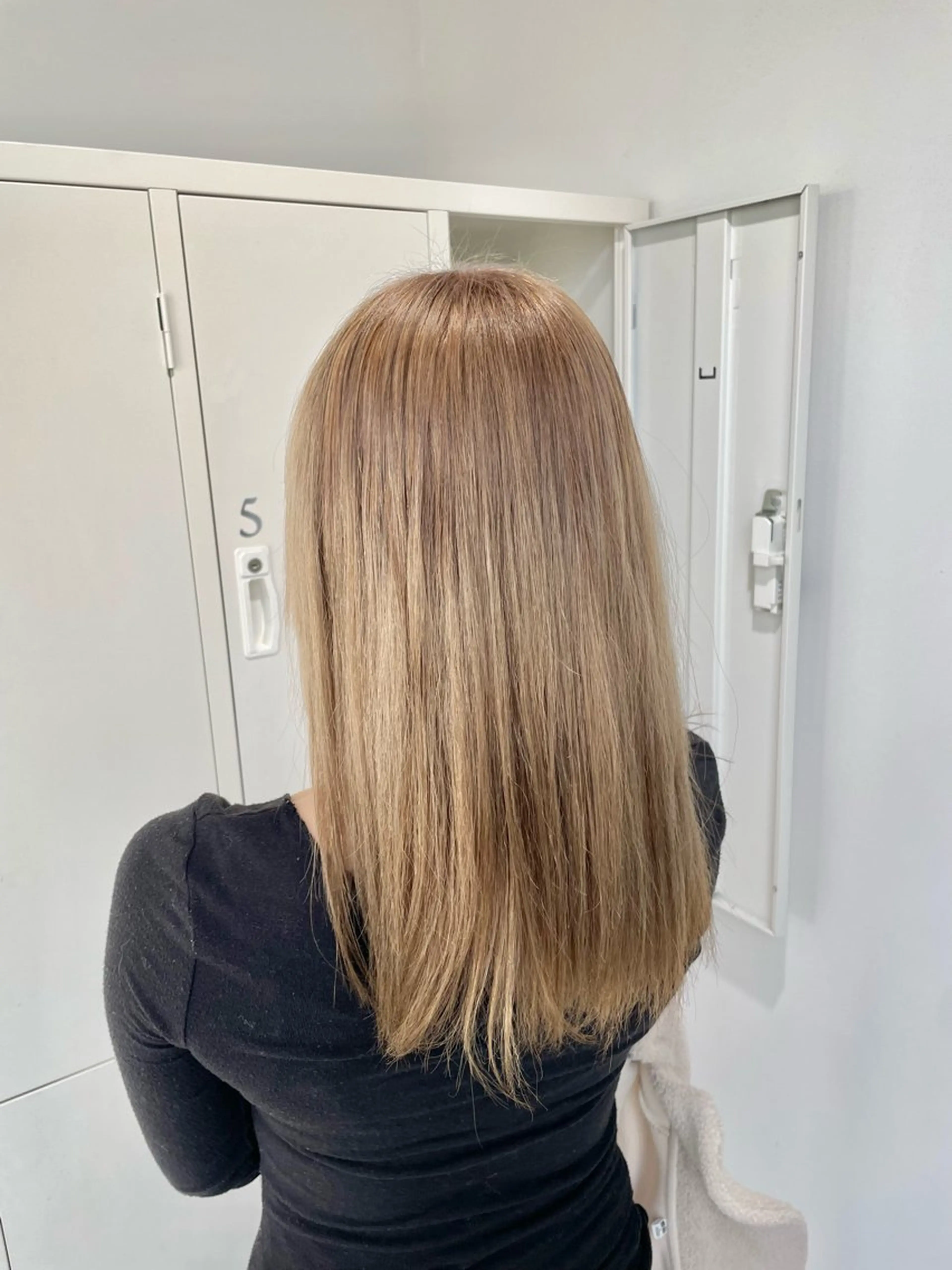 セミロング カラー ヘアカラー トリートメント パーマ&ブリーチ /飯牟田/GEAR.のヘアスタイル