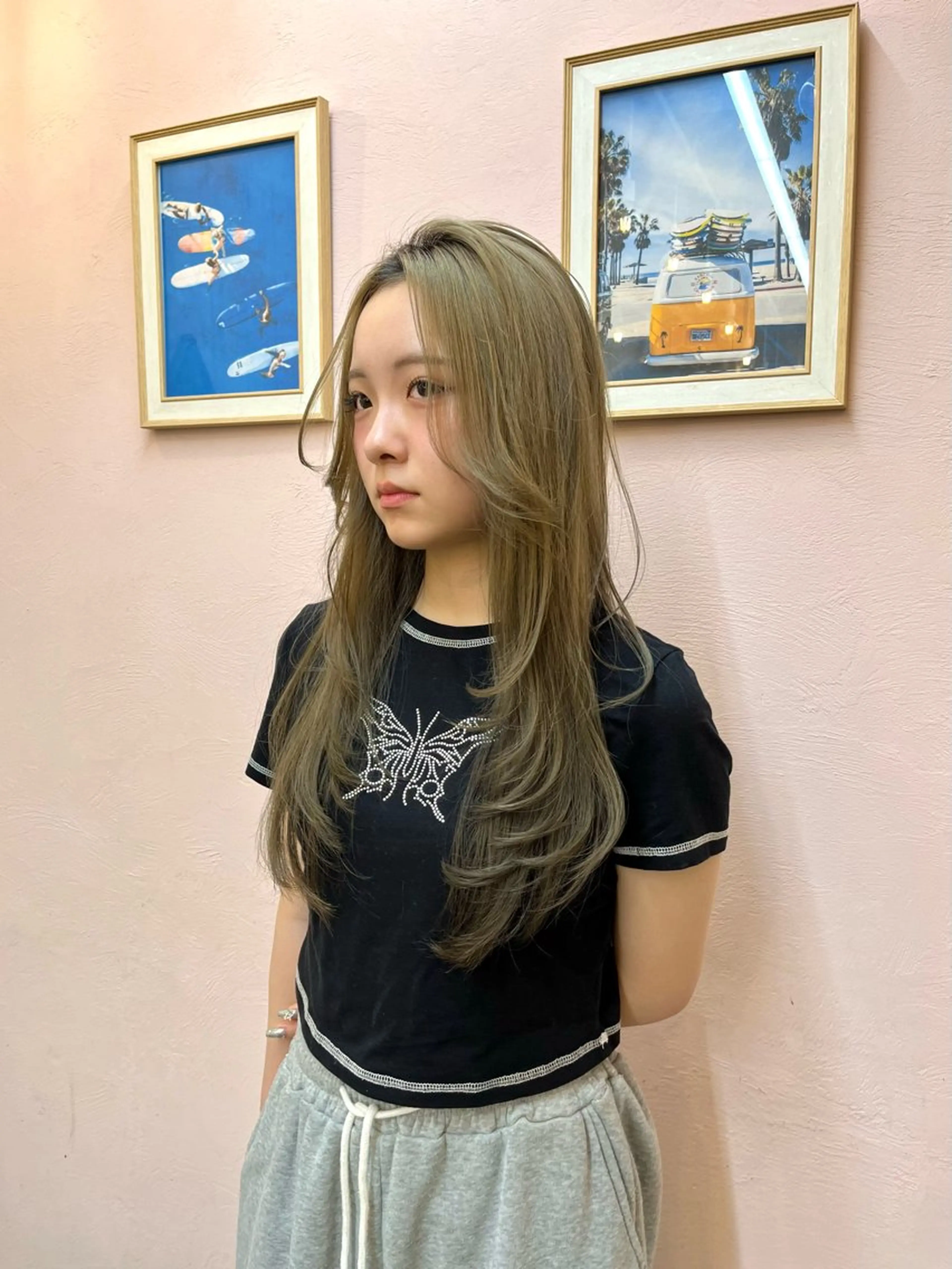 ❣️新生活応援❣️韓国風カット+カラー話題の超音波アイロントリートメント🌈の写真