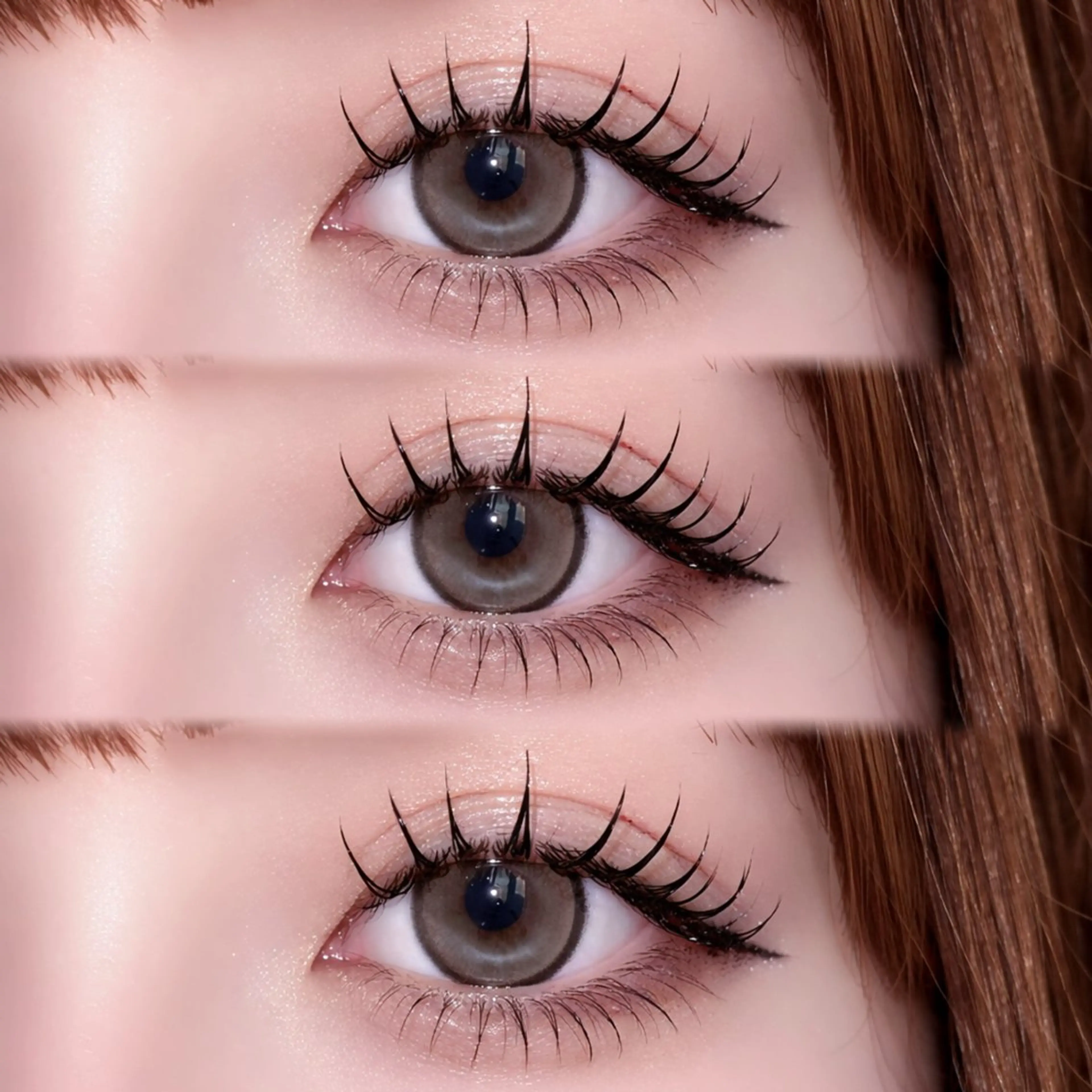 【✨3月限定✨】最高級フラットラッシュ上下つけ放題(上は最大180本まで)💖束感コーティング付き🎀の写真