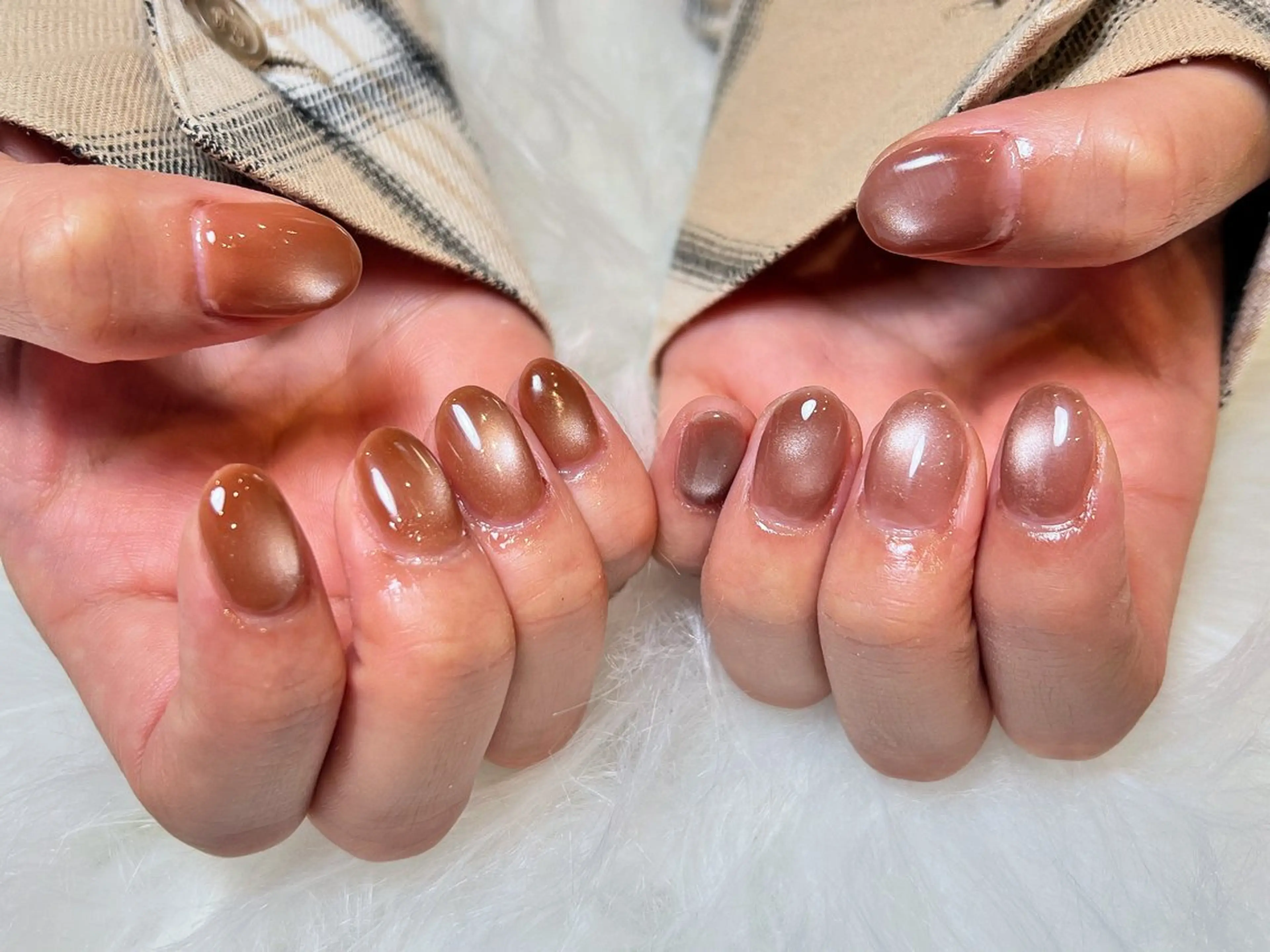 マグネットネイルorフラッシュネイルです💅の写真