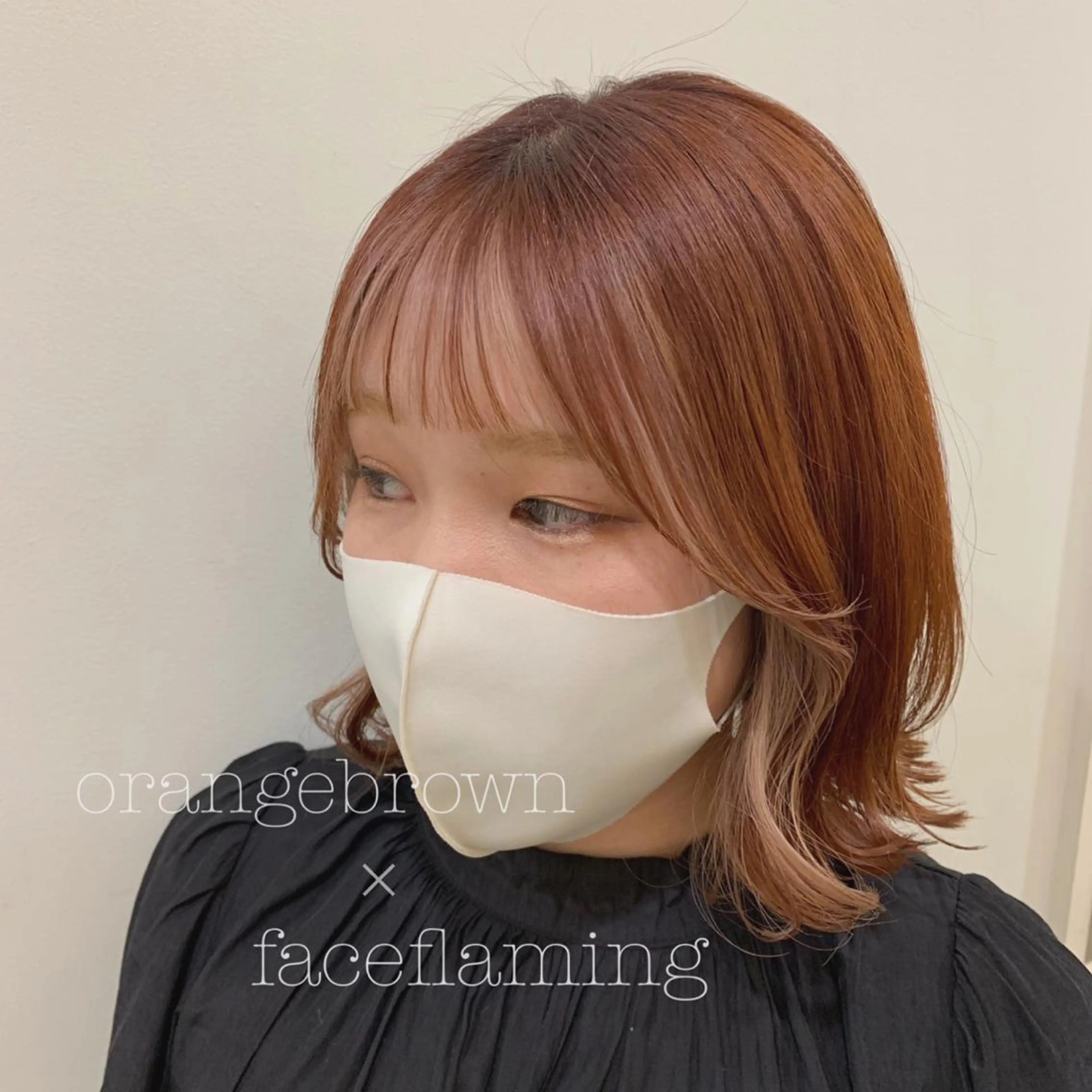 ショート カラー カット ヘアカラー トリートメント ぱつっとボブ/ 小野あかねのその他イメージ