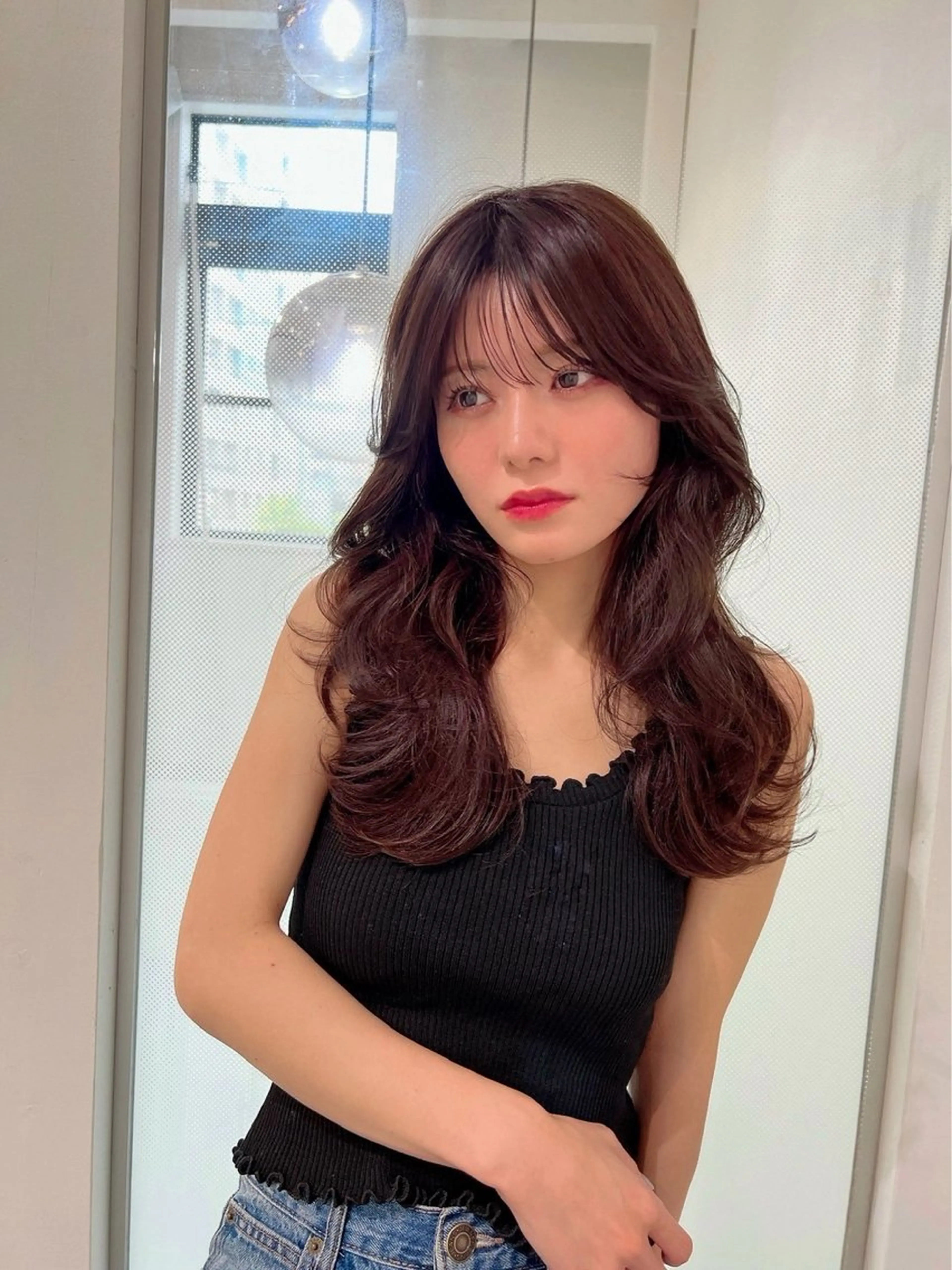 ミディアム カット ヘアカラー トリートメント ヘッドスパ taiga ショート /レイヤー/矯正🌈のヘアスタイル