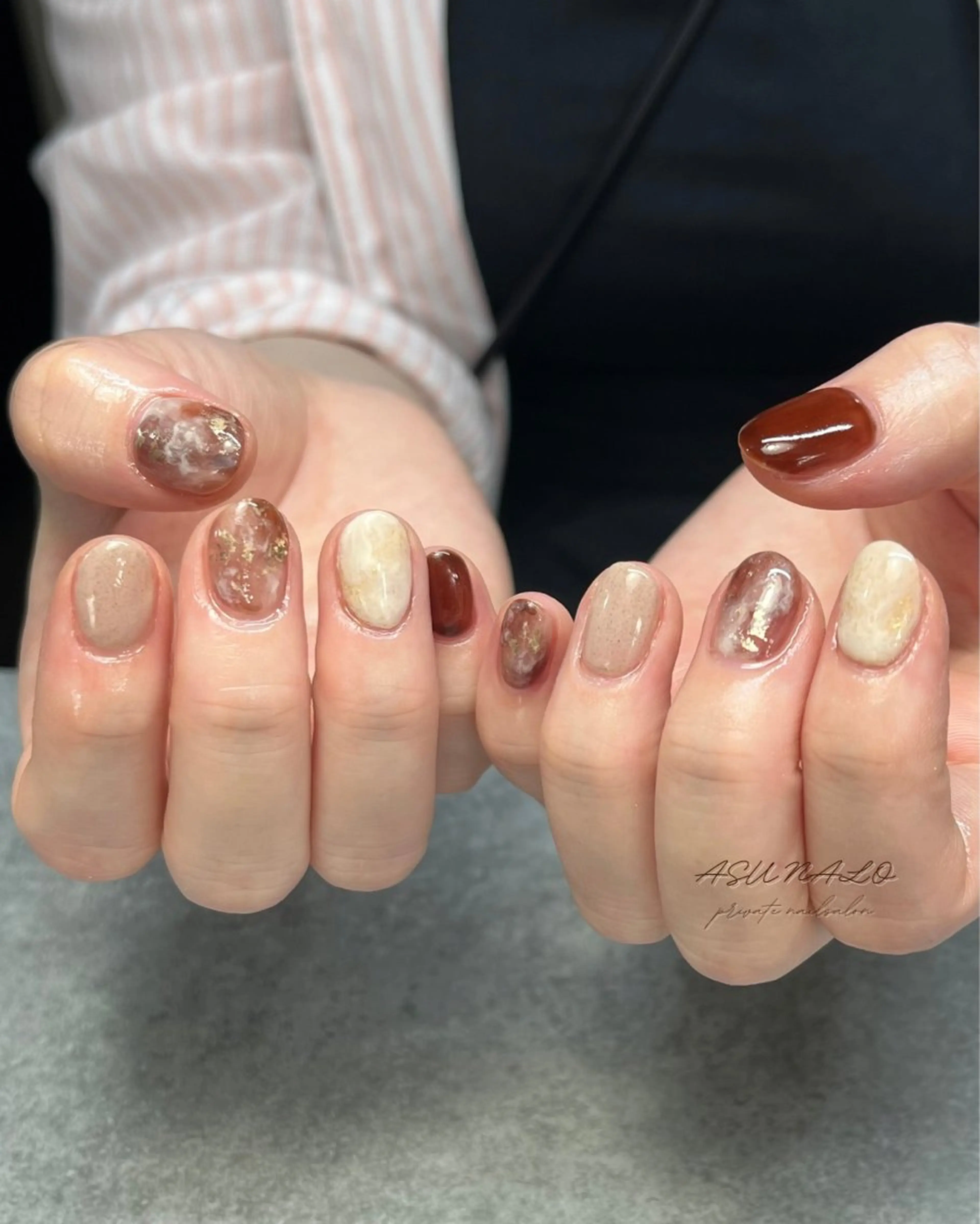 ネイル ハンドネイル nailsalon ASUNALO所属・ASUNALO えりかのネイルデザイン