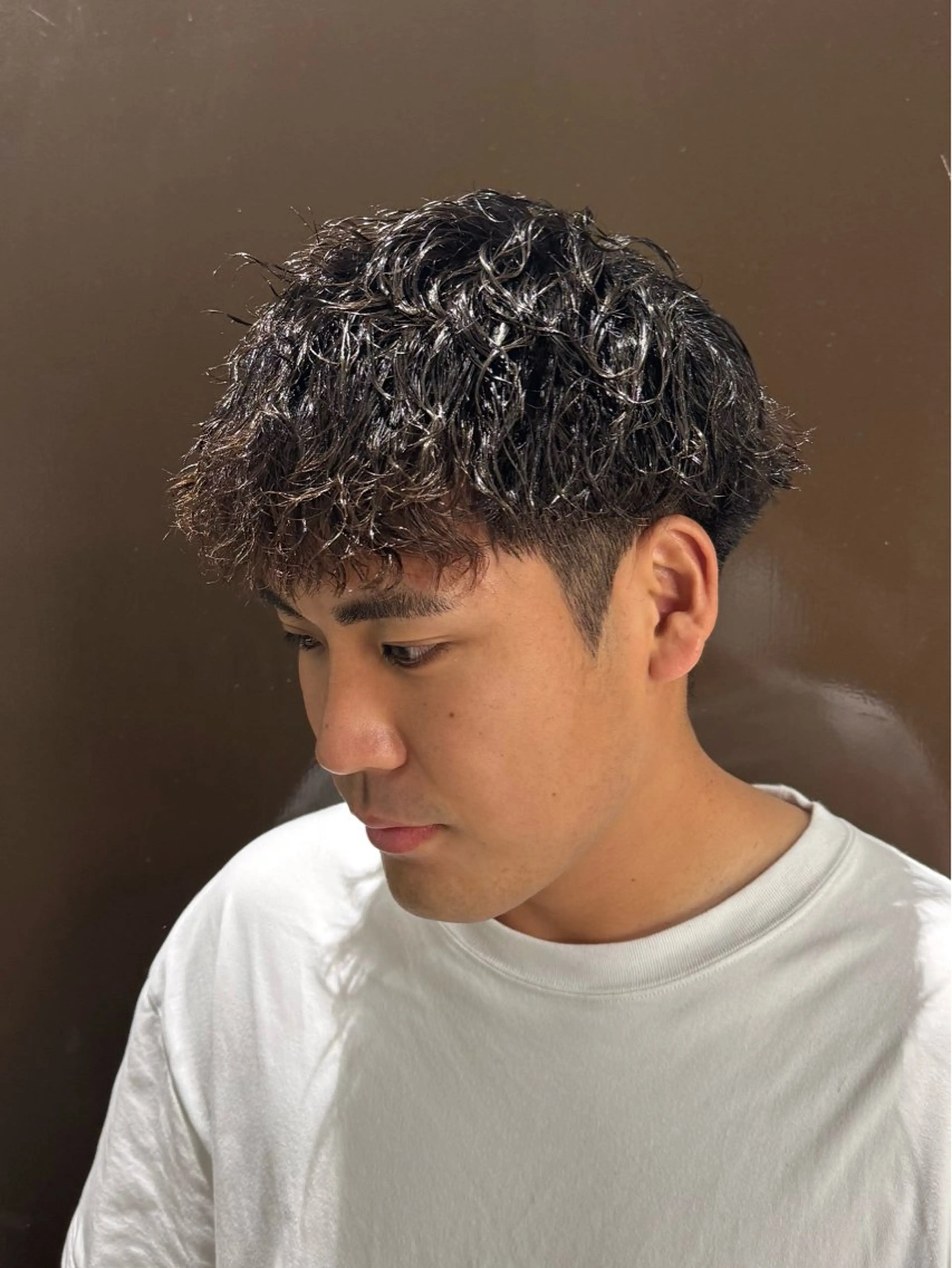 ショート メンズ ショートヘア カット パーマ 柏メンズカットパーマ NO.1タイチのヘアスタイル