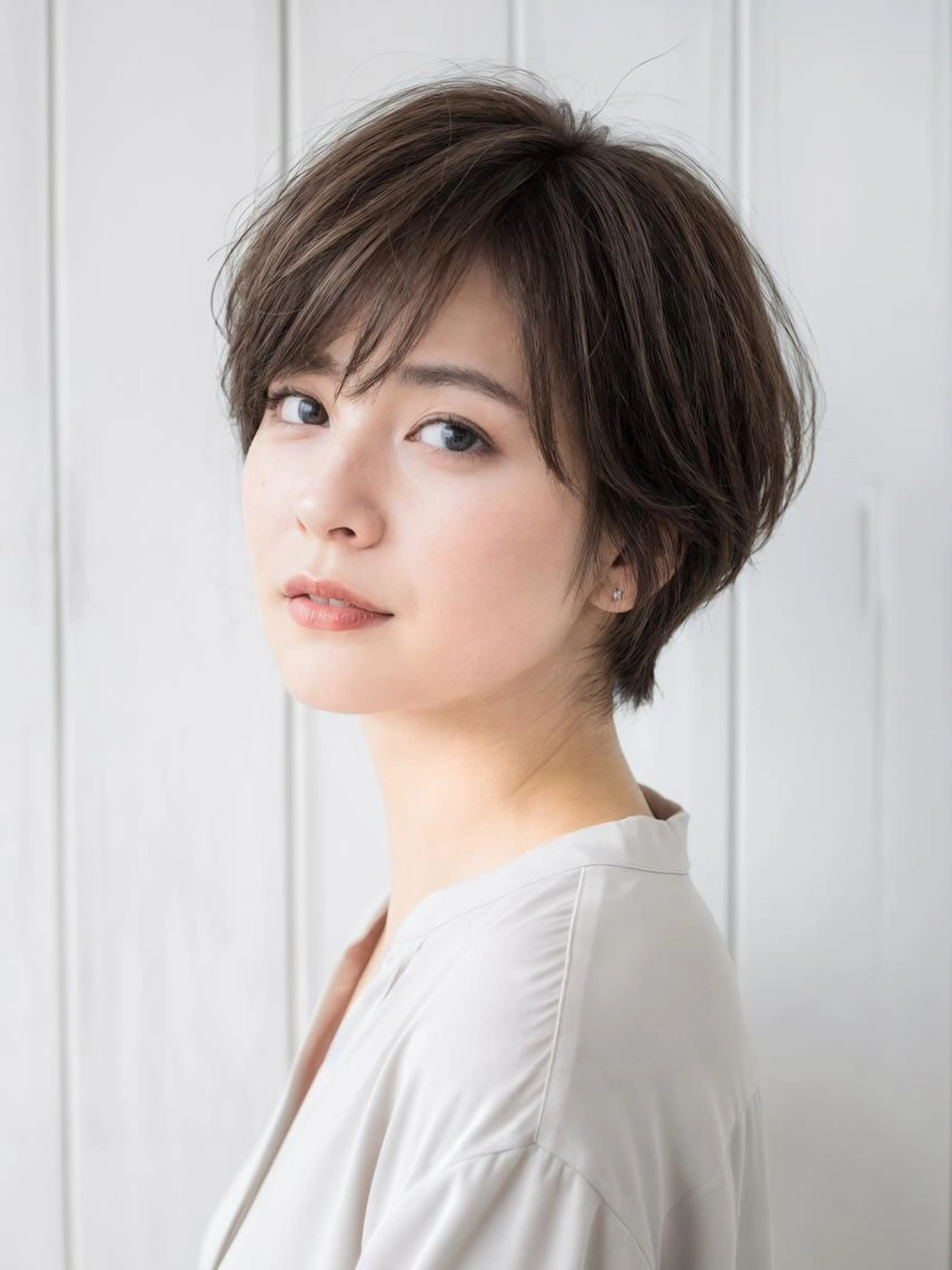 ✨Premiumカラー+カット(肩上の長さ)ボブ、ショートスタイル+oggiottoトリートメントの写真