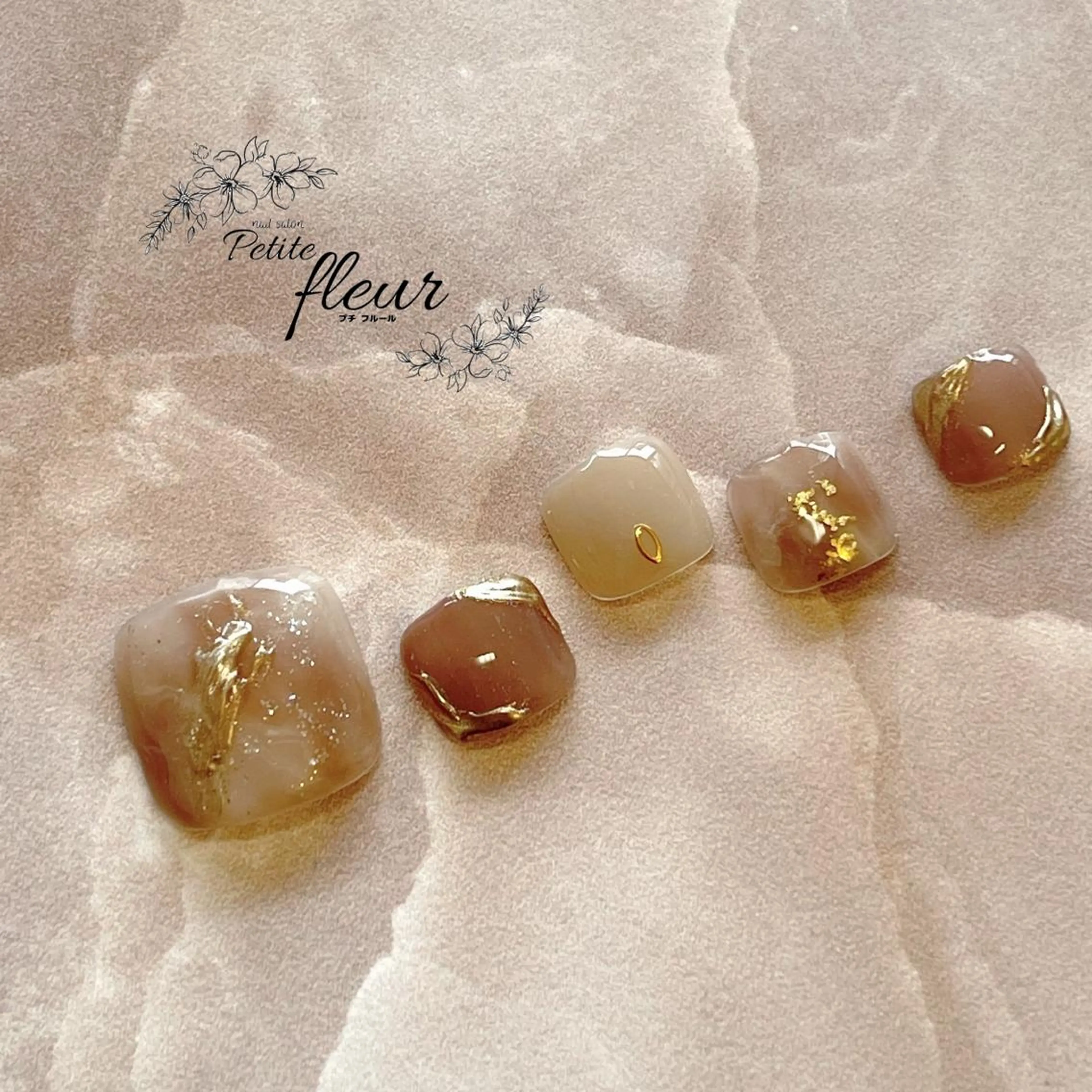 ネイル ❁⃘*。Petite fleur❁⃘*りさのネイルデザイン