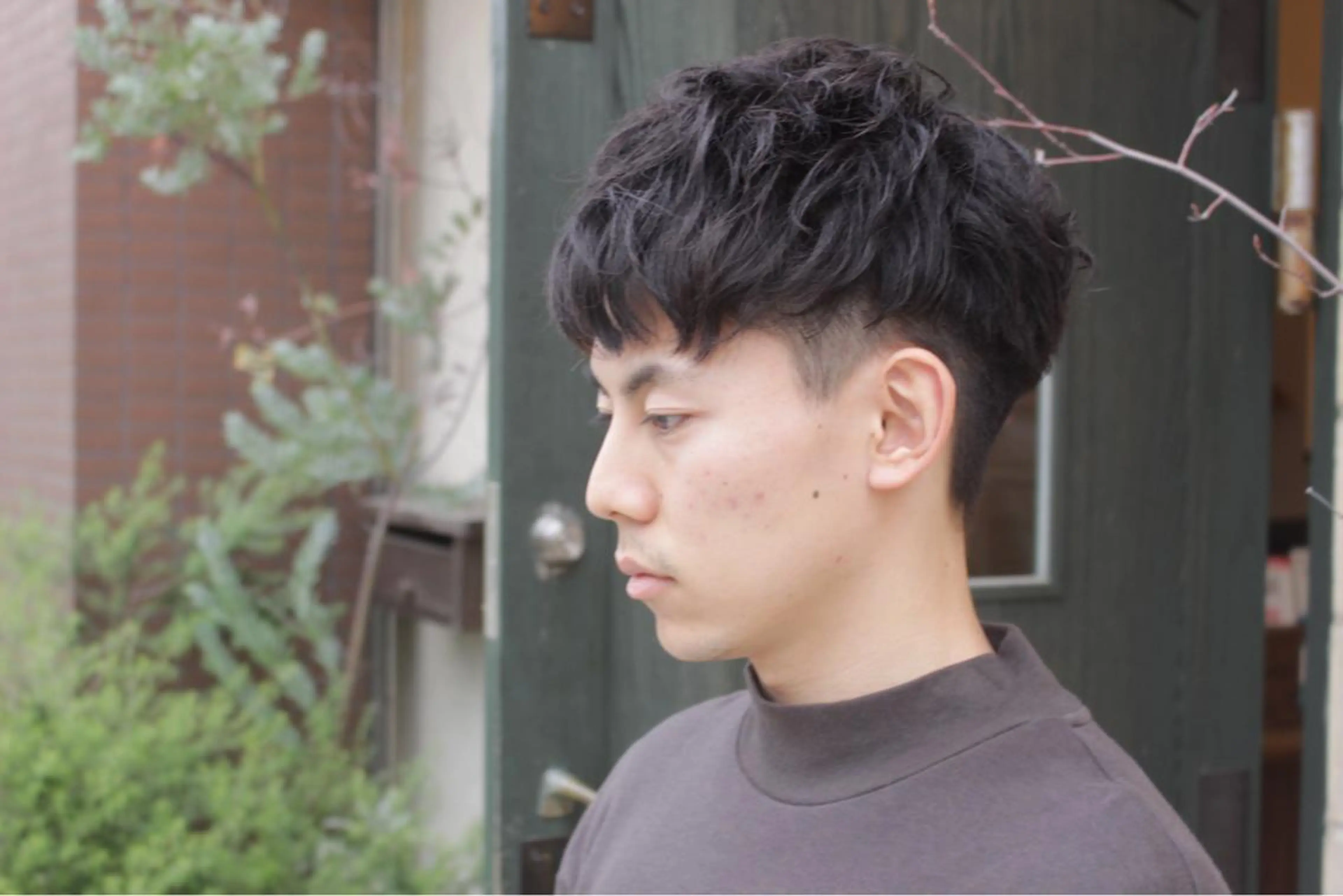 パーマ メンズ メンズパーマ rocca所属・鮫島 連のヘアスタイル