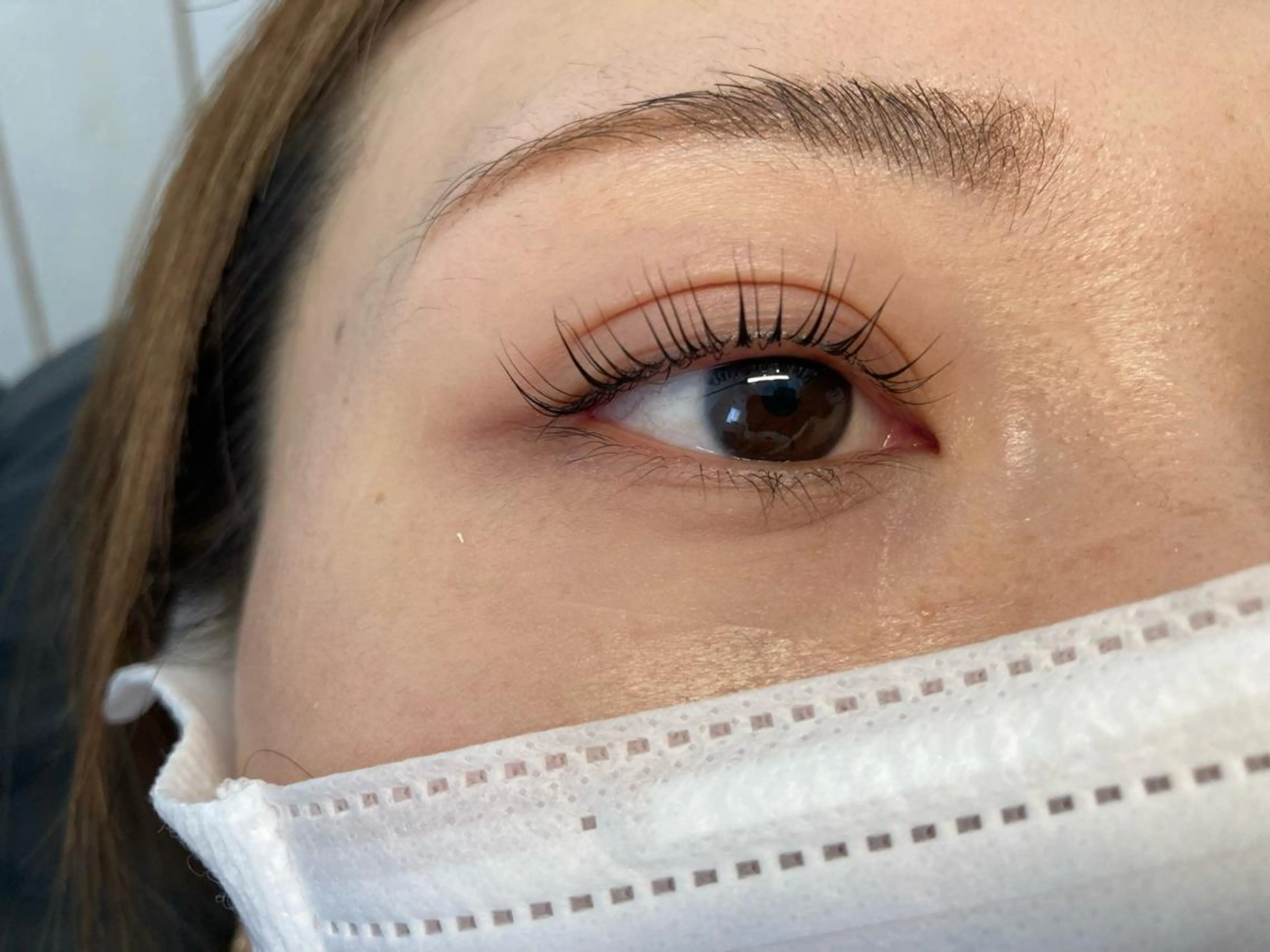 マツエク・マツパ パリジェンヌラッシュリフト inni hair design works所属・Nomura Syukaのマツエク・マツパデザイン