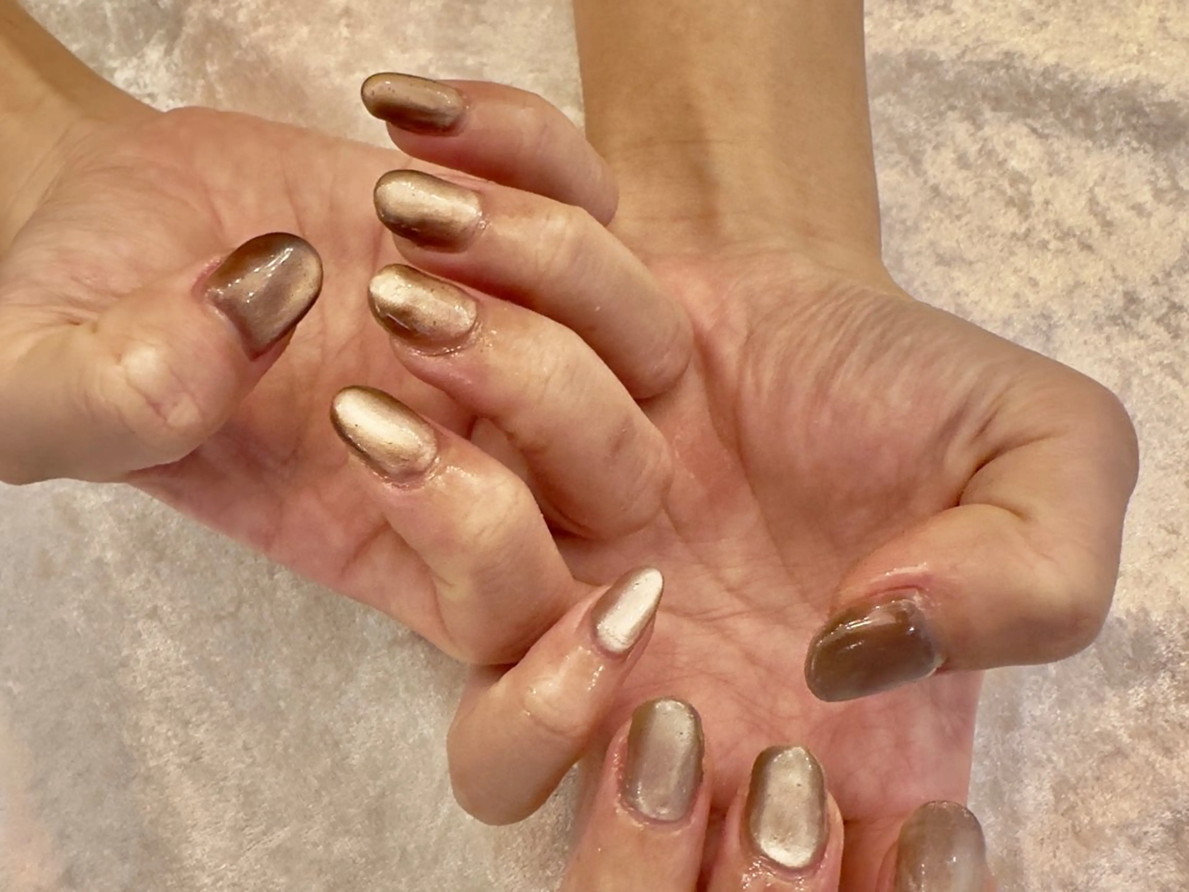 ネイル マグネットネイル nails alien Cのネイルデザイン