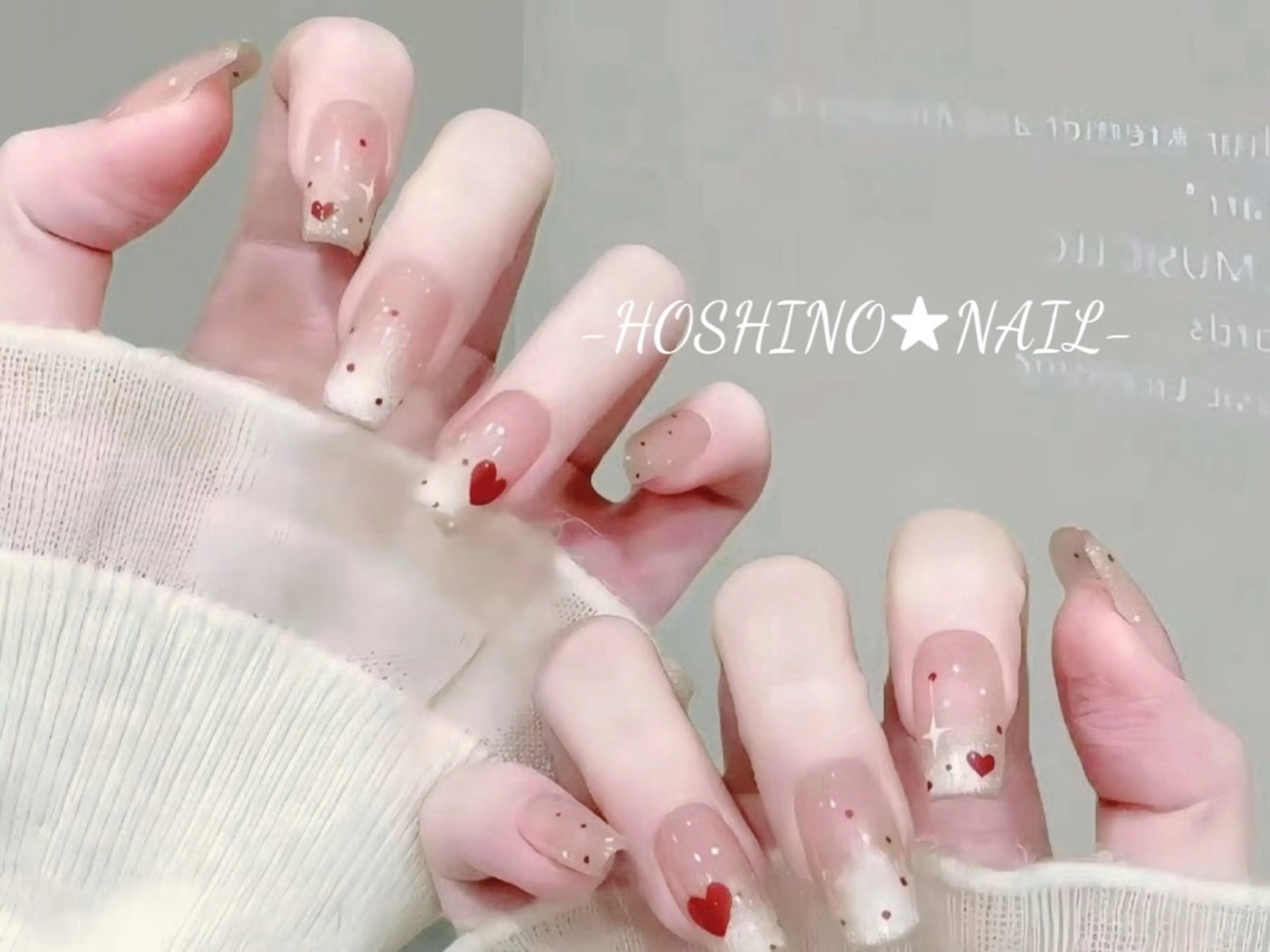 ネイル 長さ出し フットネイル ジェルネイル 韓国ネイル マグネットネイル ハンドネイル ★HOSHINO NAIL★新宿店のネイルデザイン