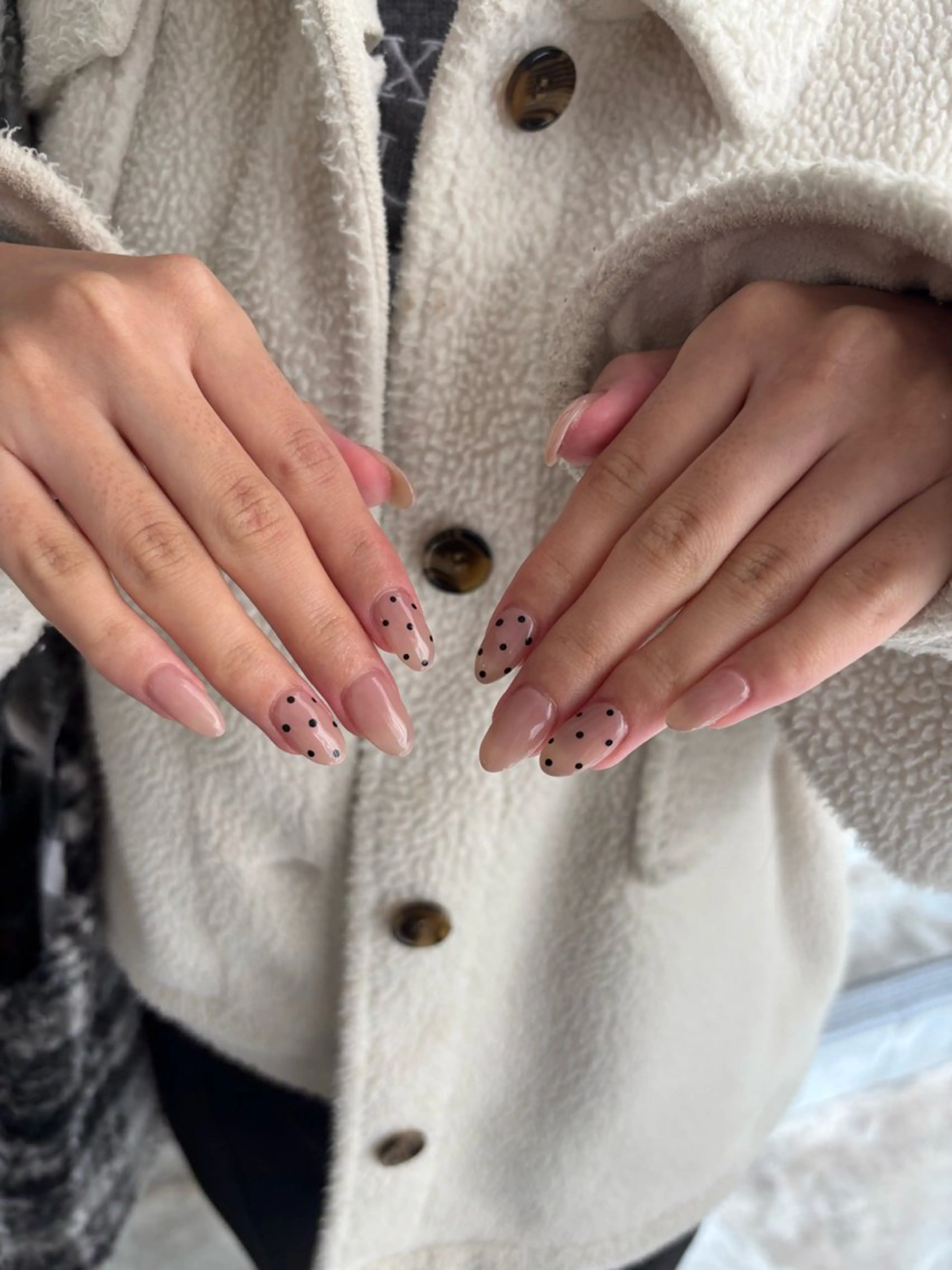 ネイル ドット パステルネイル ピンク 春ネイル ハンドネイル ibelu  神戸三宮店所属・ibelu / Unoのネイルデザイン
