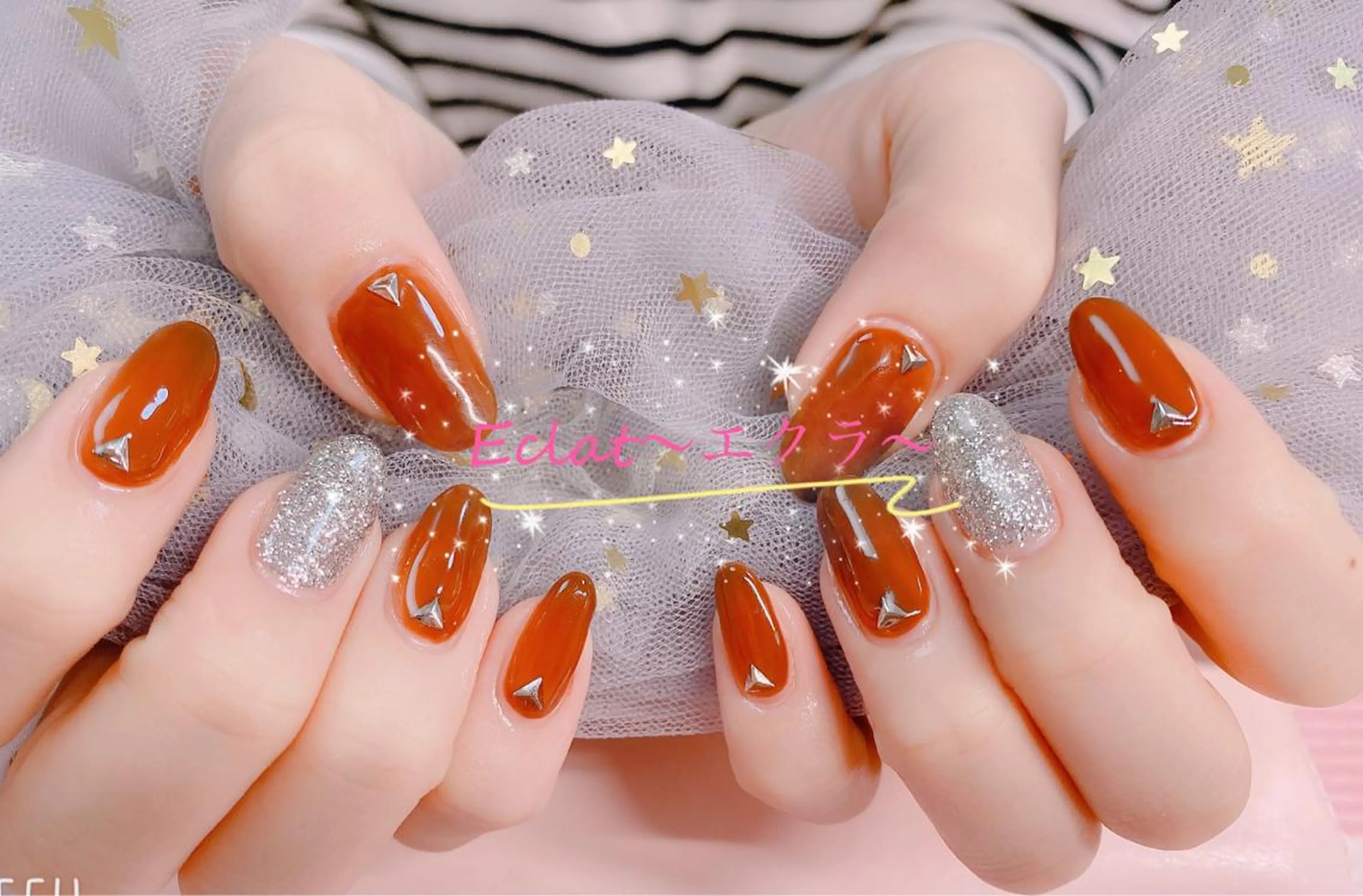 ネイル ネイルサロンエクラ 🫧Shizukaのネイルデザイン