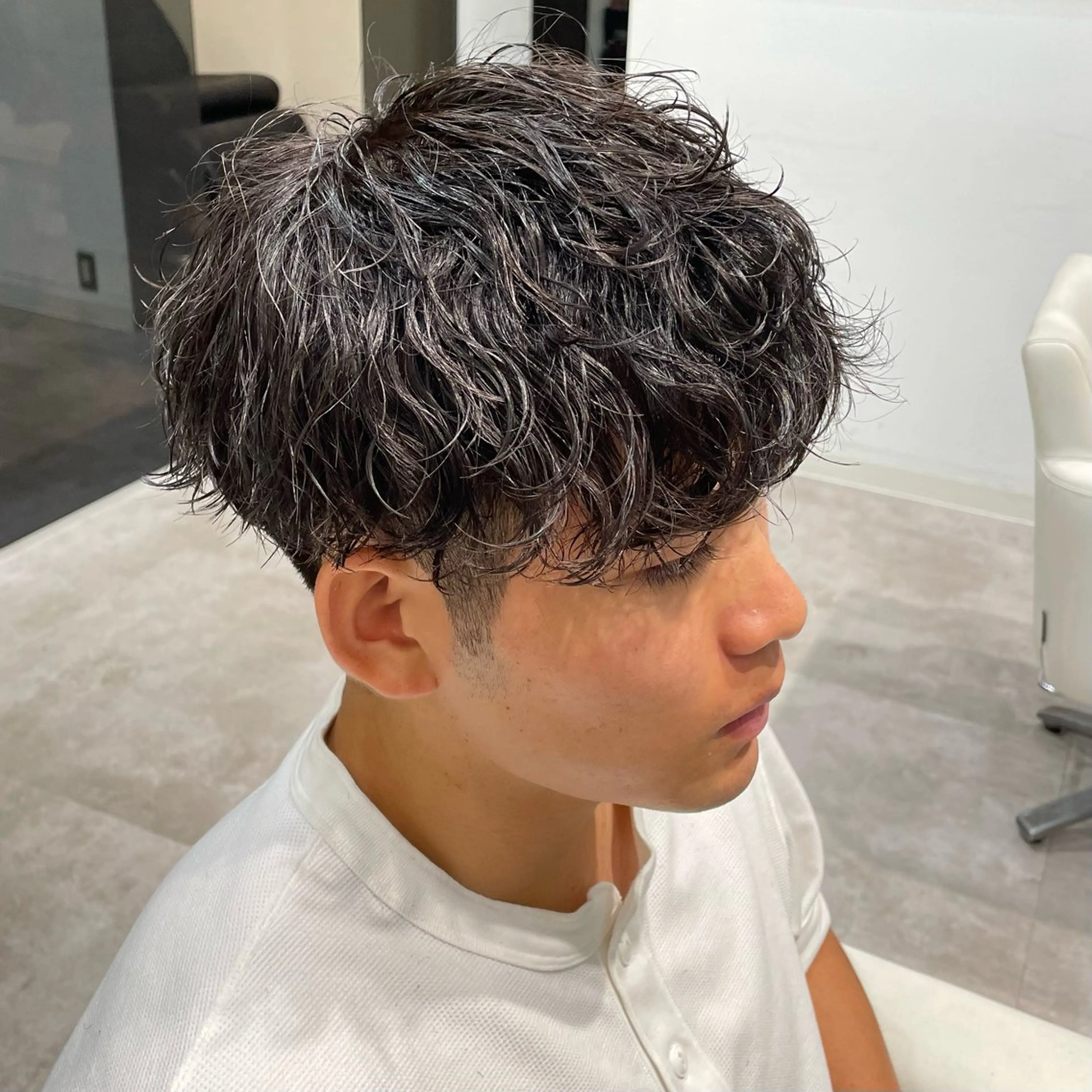 パーマ メンズ カット パーマ メンズ特化 / ツイスパ🔥高林拓斗のヘアスタイル